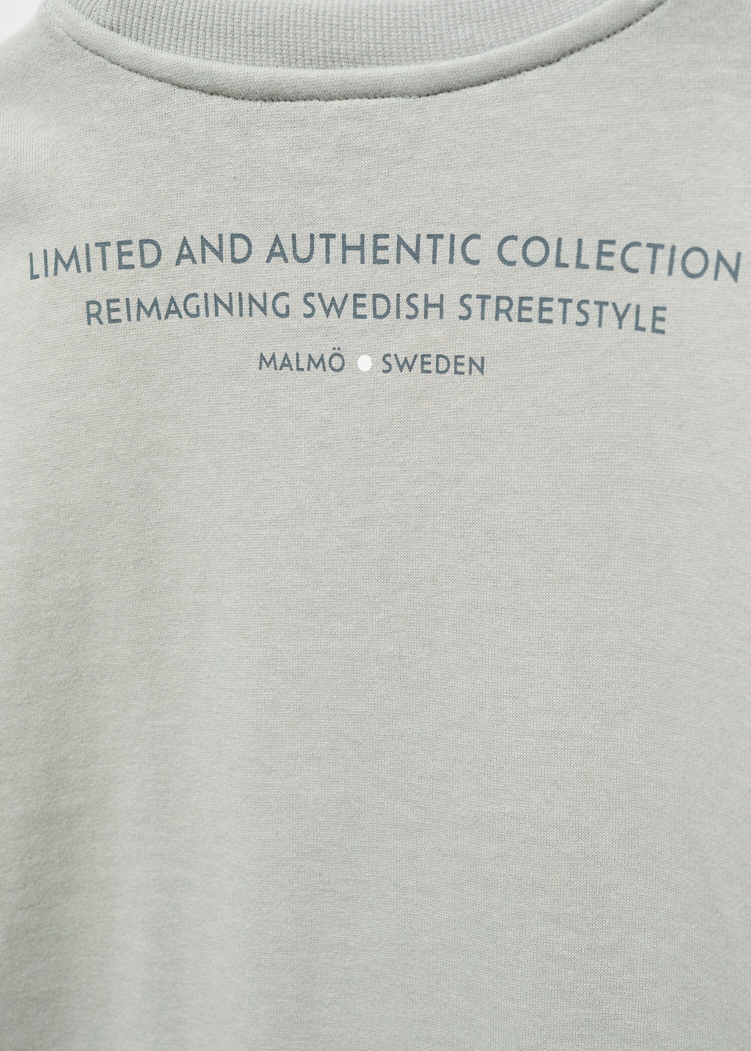 Printed cotton sweatshirt - Details of the article 8