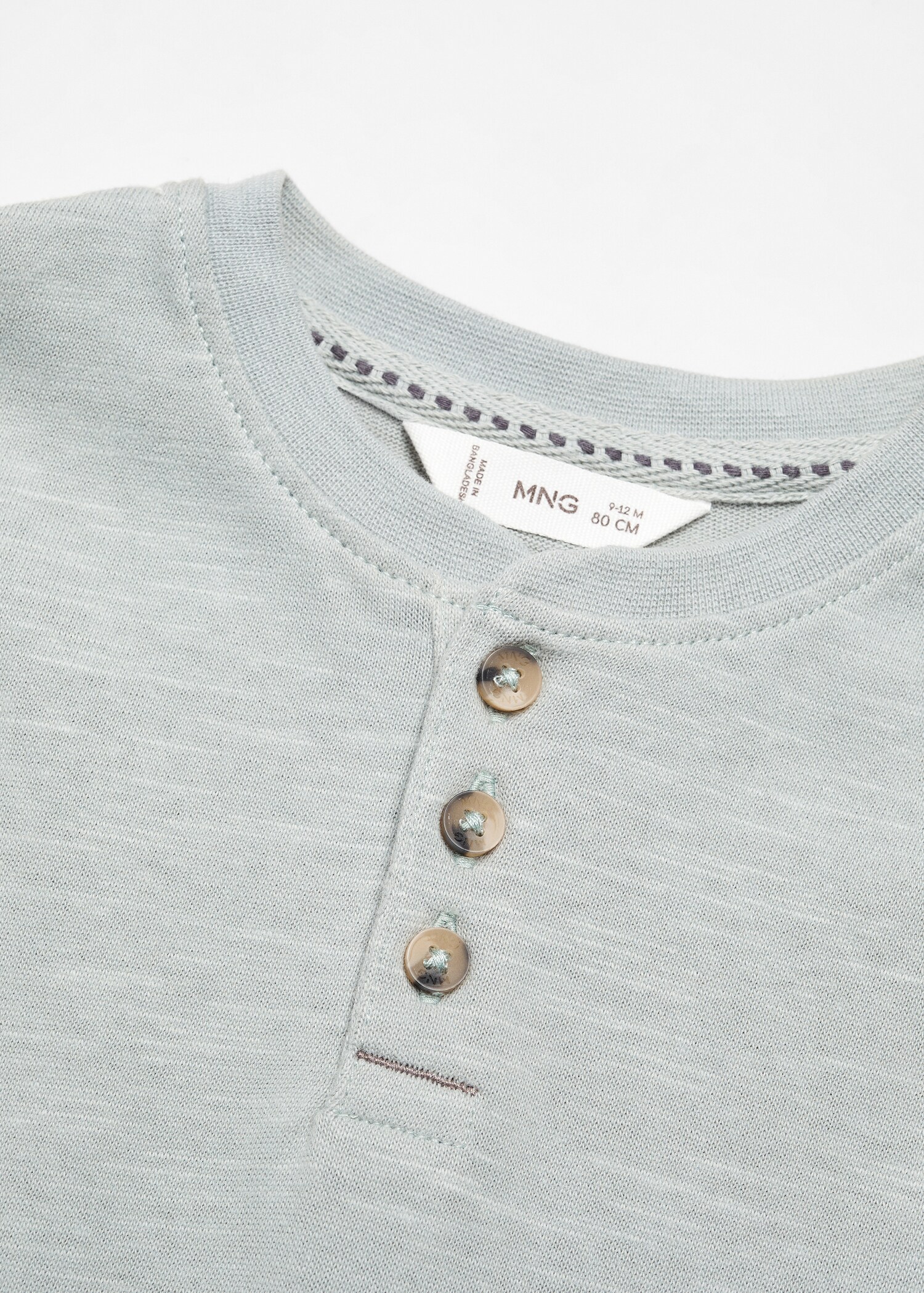 Långärmad t-shirt i bomull - Detaljer om artikeln 8