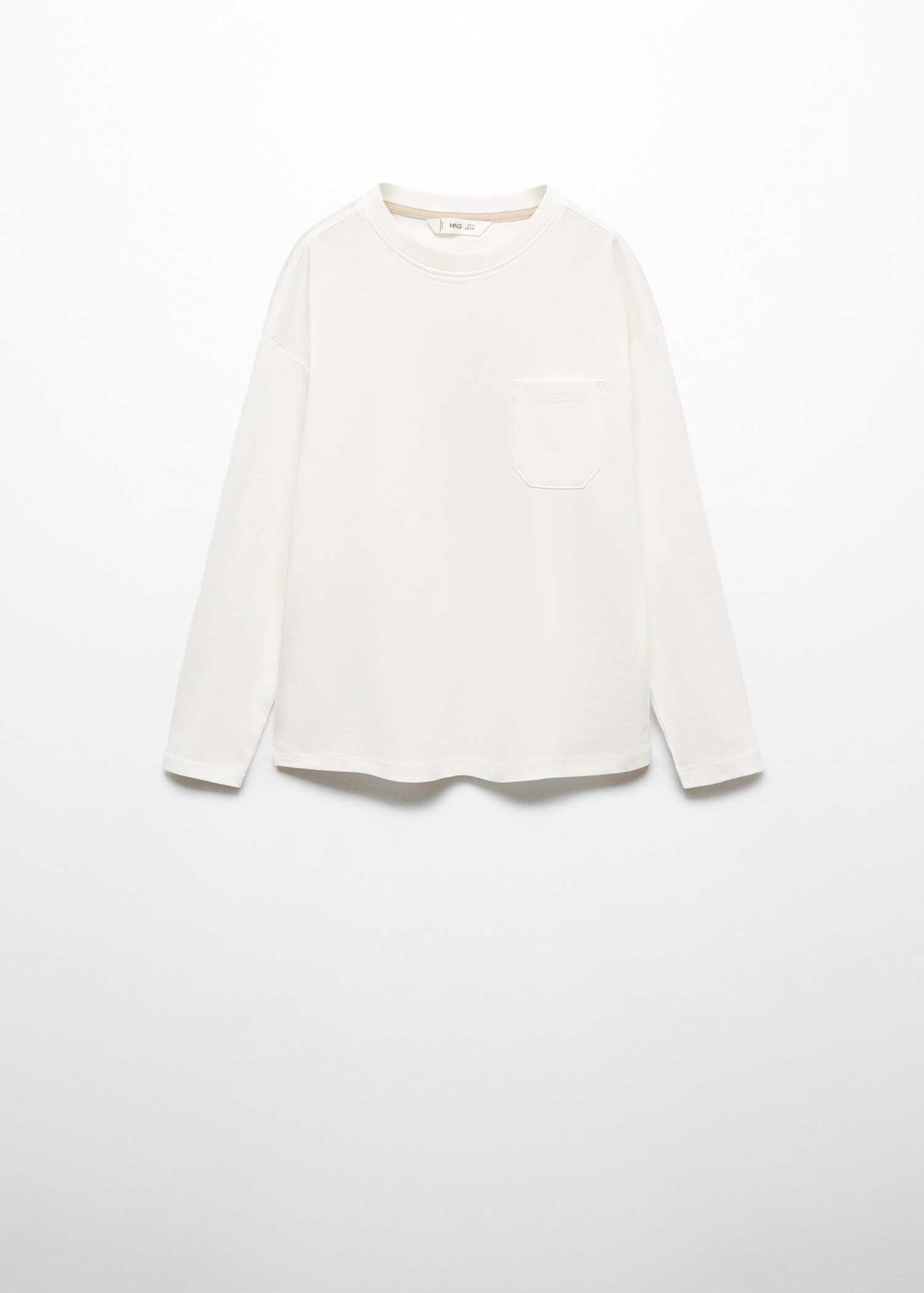 Long sleeve cotton t-shirt - Article without model