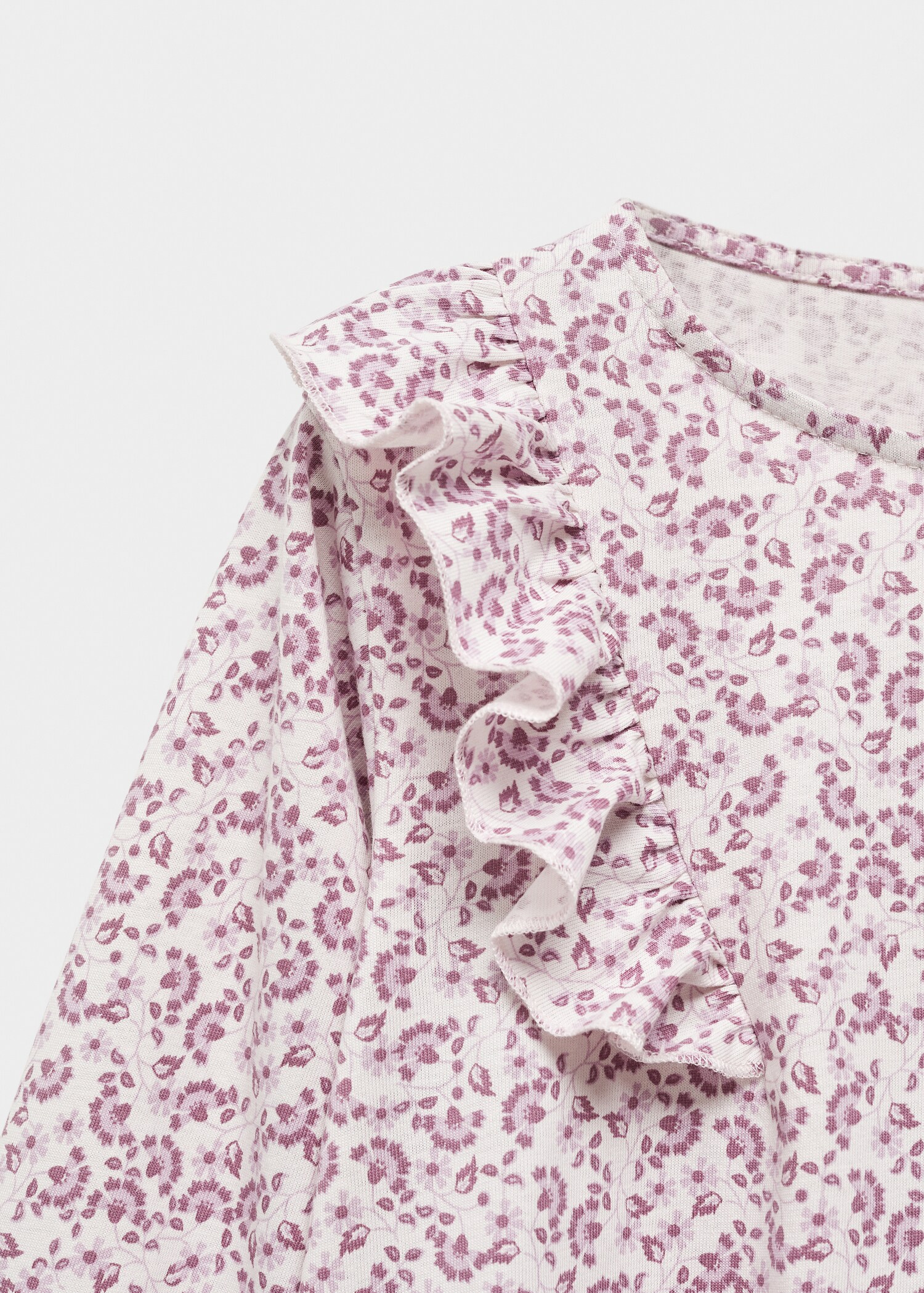 T-shirt de manga comprida estampada - Pormenor do artigo 8