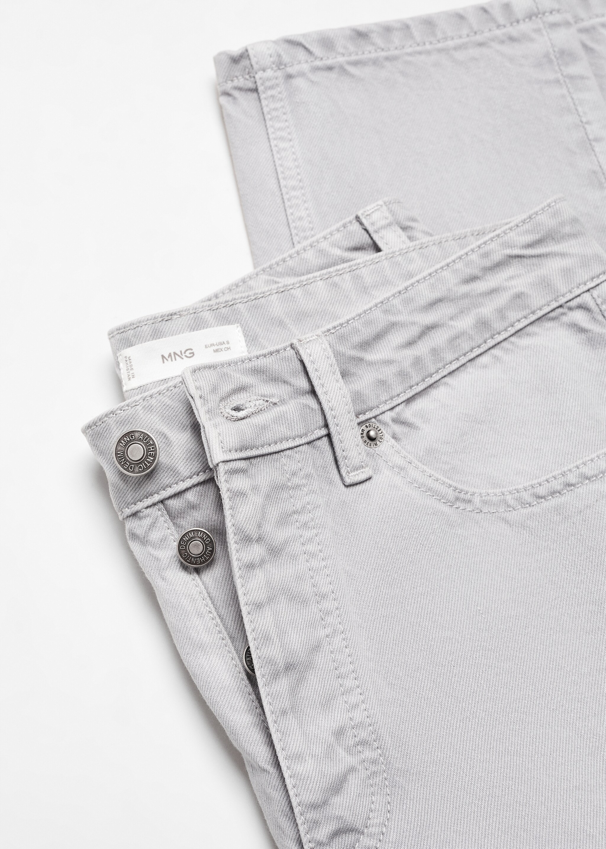 Regular-fit cotton trousers - Details of the article 8