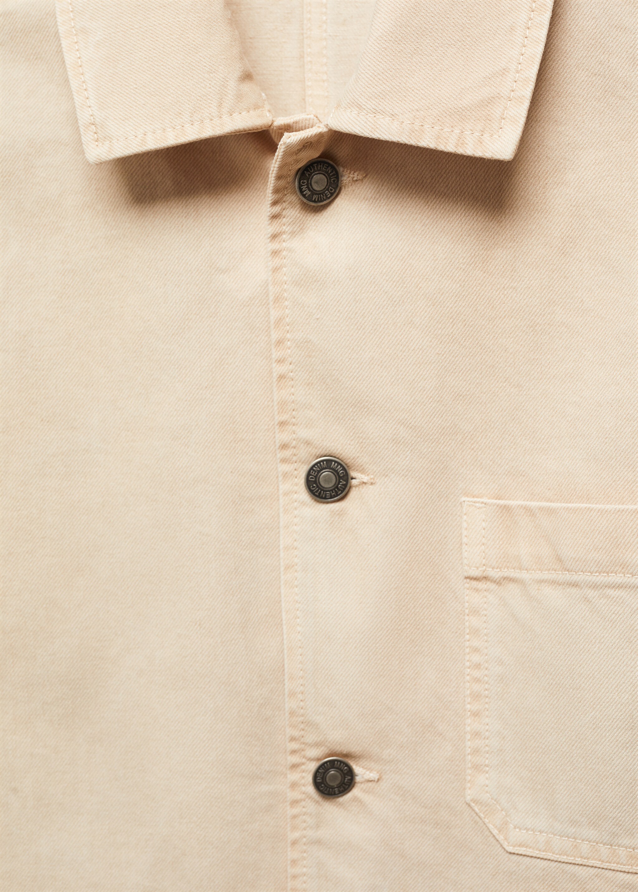 Chest-pocket overshirt - Details of the article 8