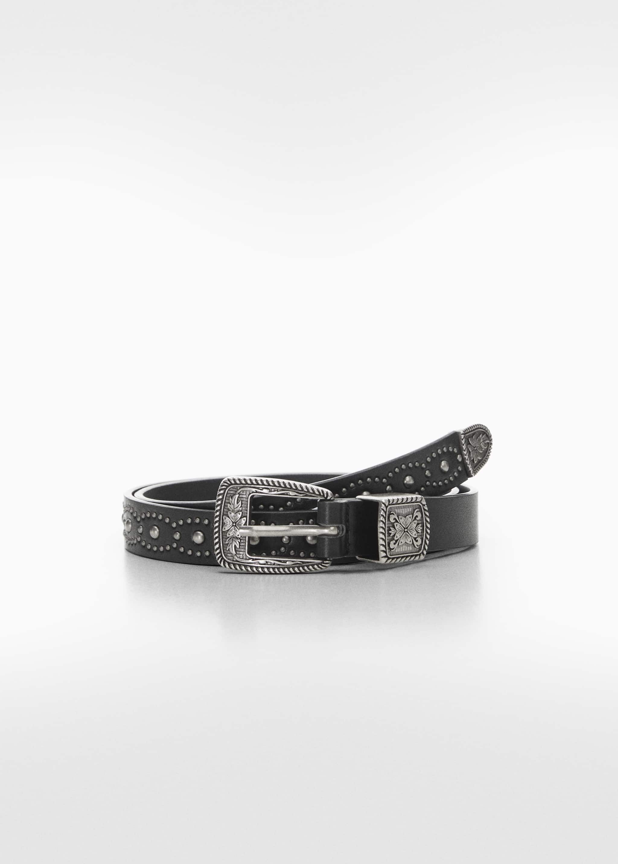 Engraved buckle belt - Article without model