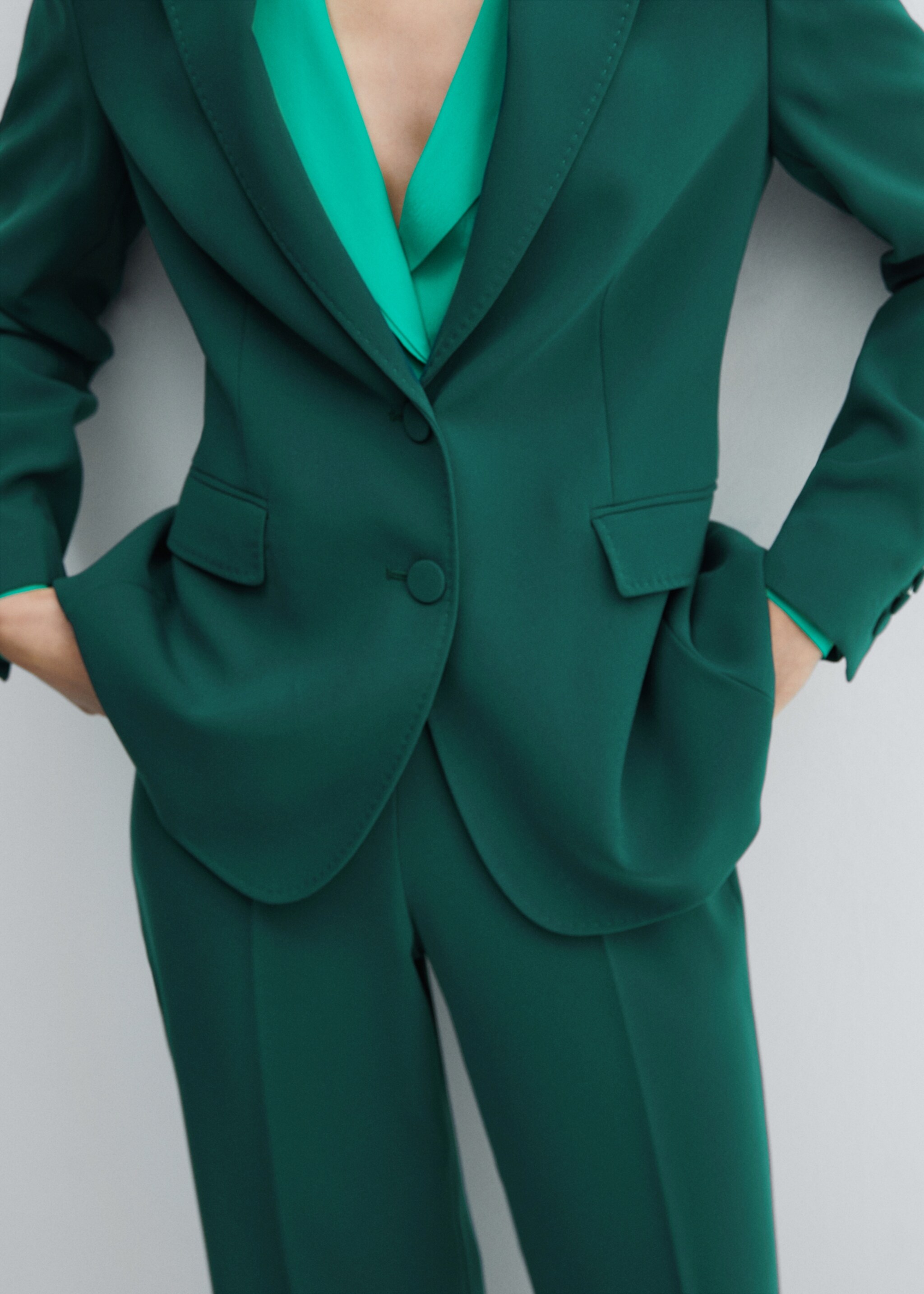 Straight-fit suit jacket - Details of the article 6
