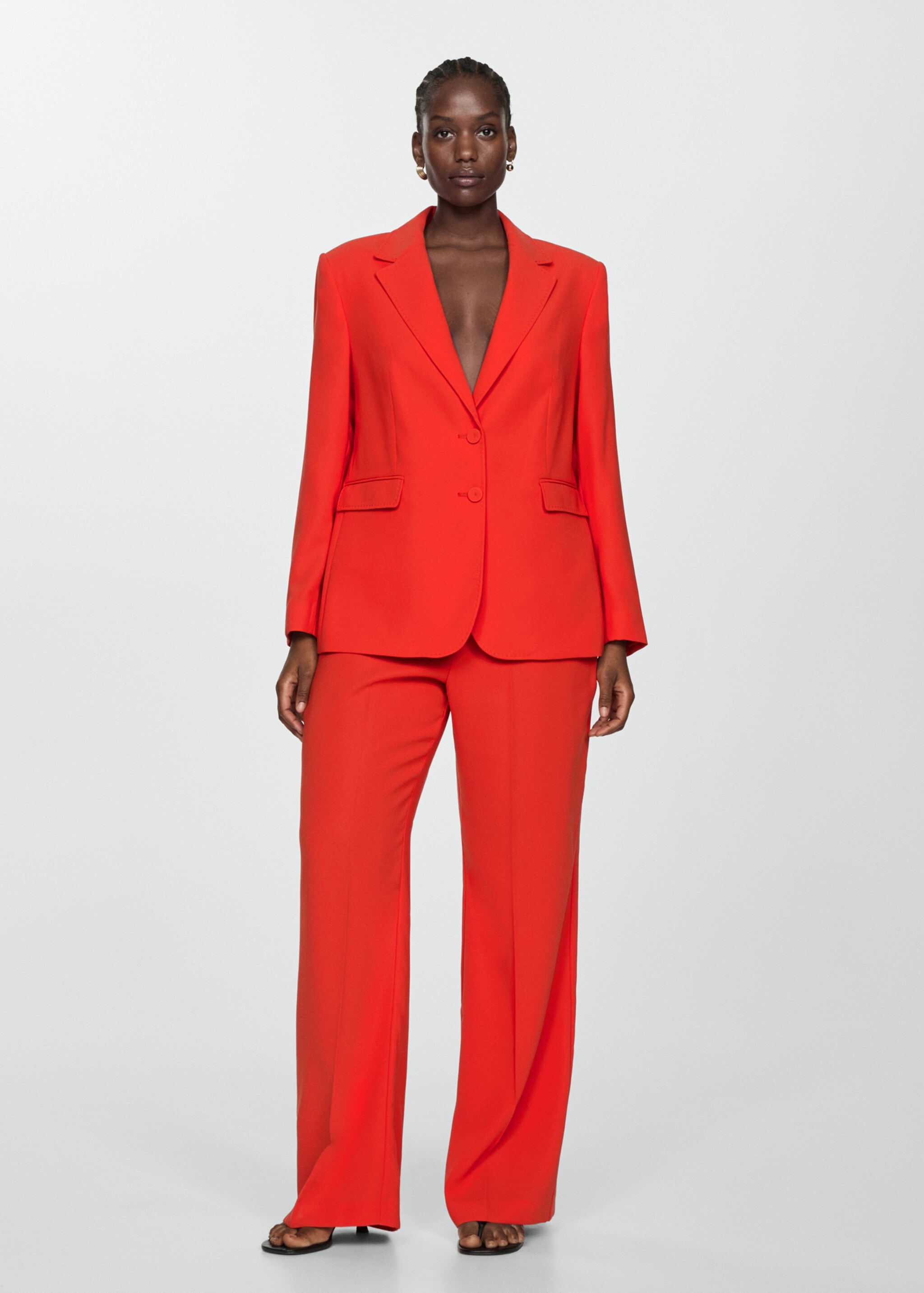 Straight-fit suit jacket - Details of the article 3