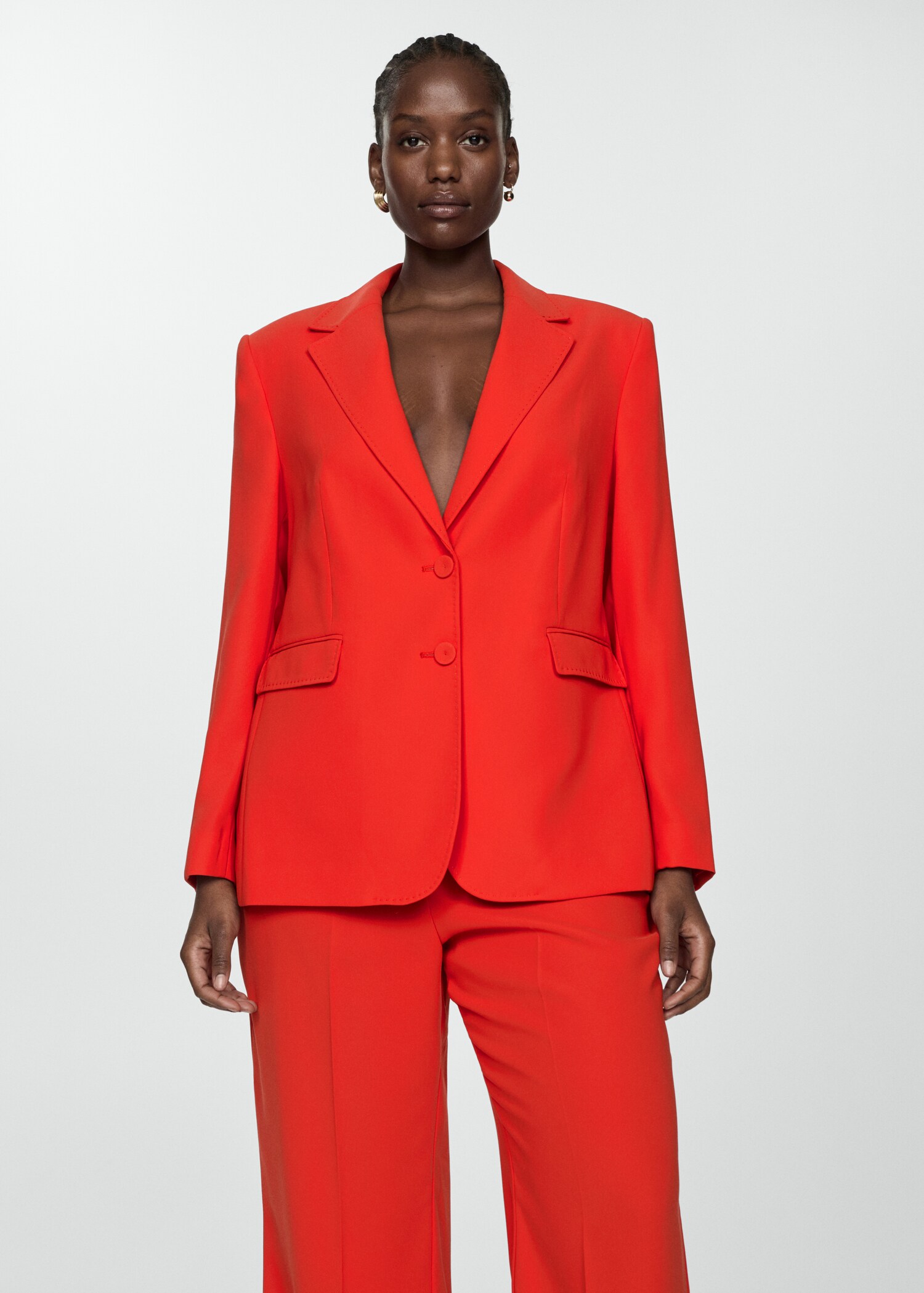 Straight-fit suit jacket - Details of the article 5