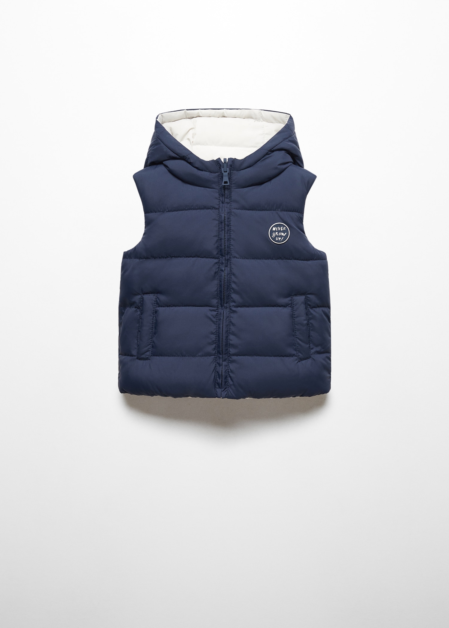 Reversible quilted gilet - Article without model