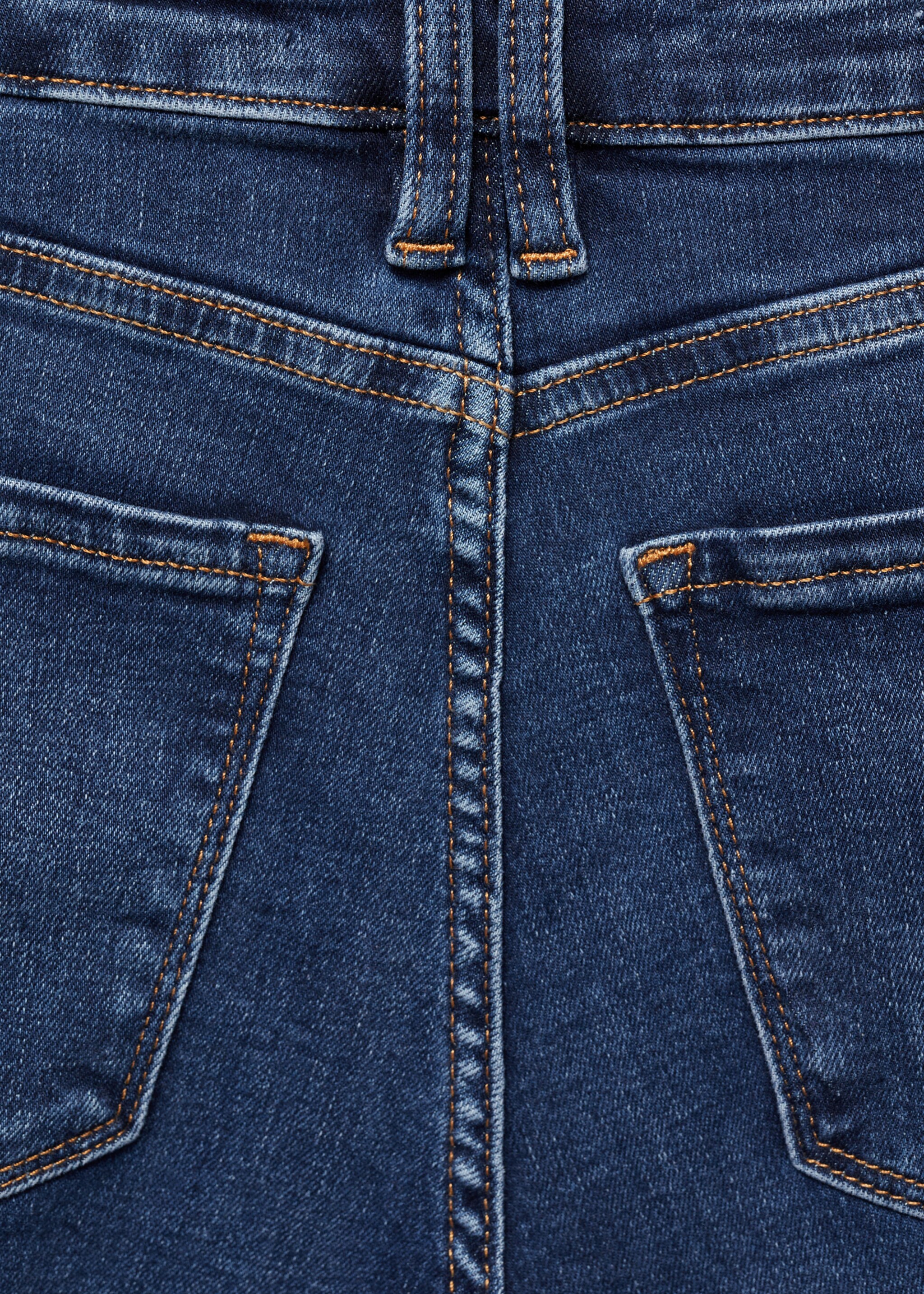 Capri slim-fit jeans - Details of the article 0, Dark Blue. Ref: 67041015-00.