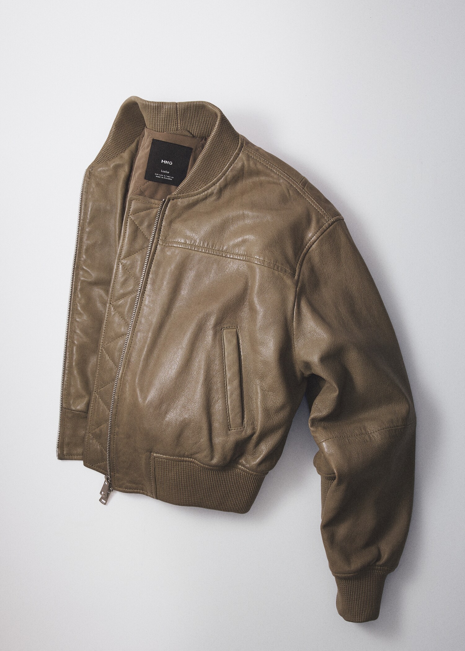 Blouson bomber cuir - Détail de l'article 9
