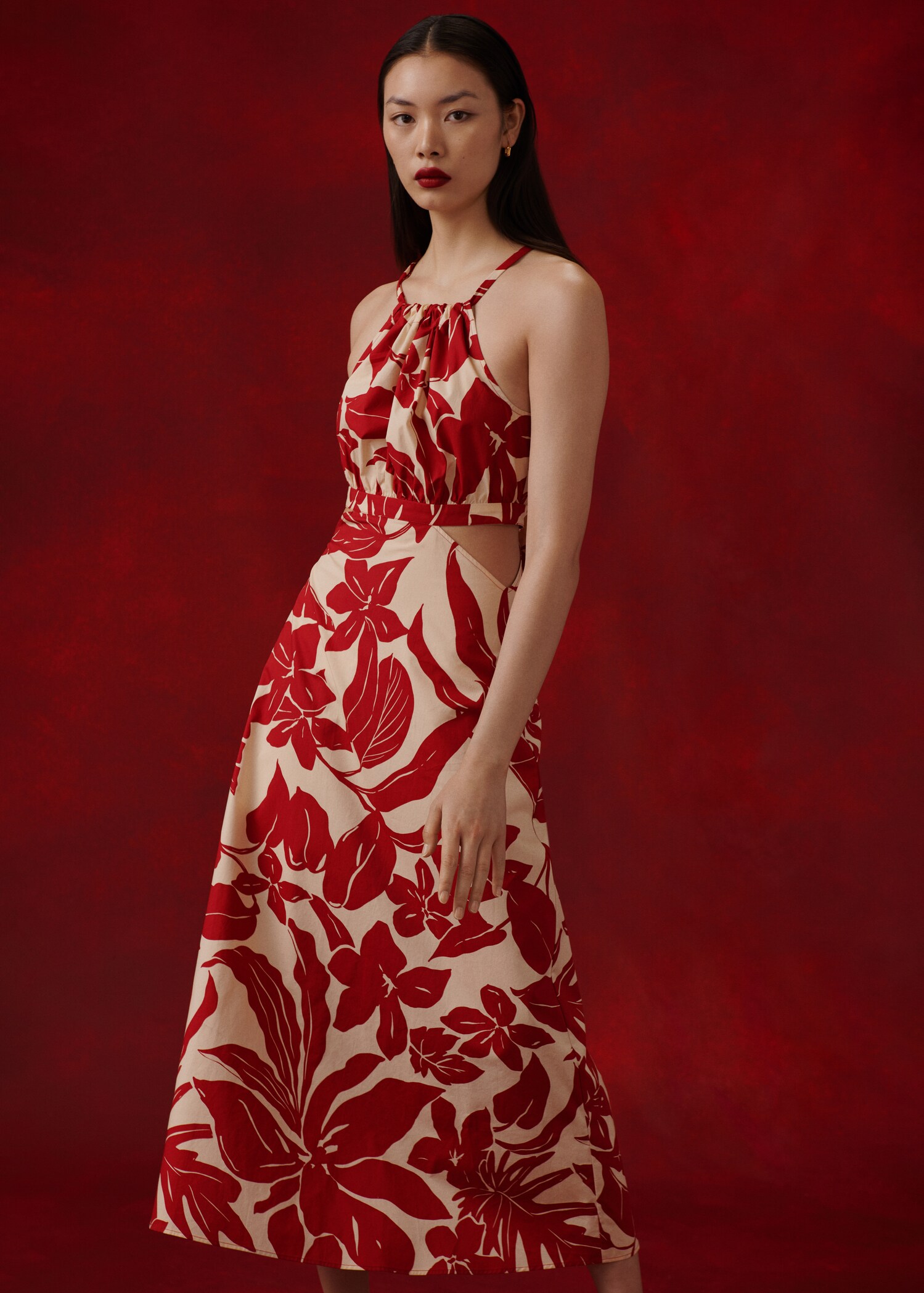 Vestido floral aberturas - Detalle del artículo 7