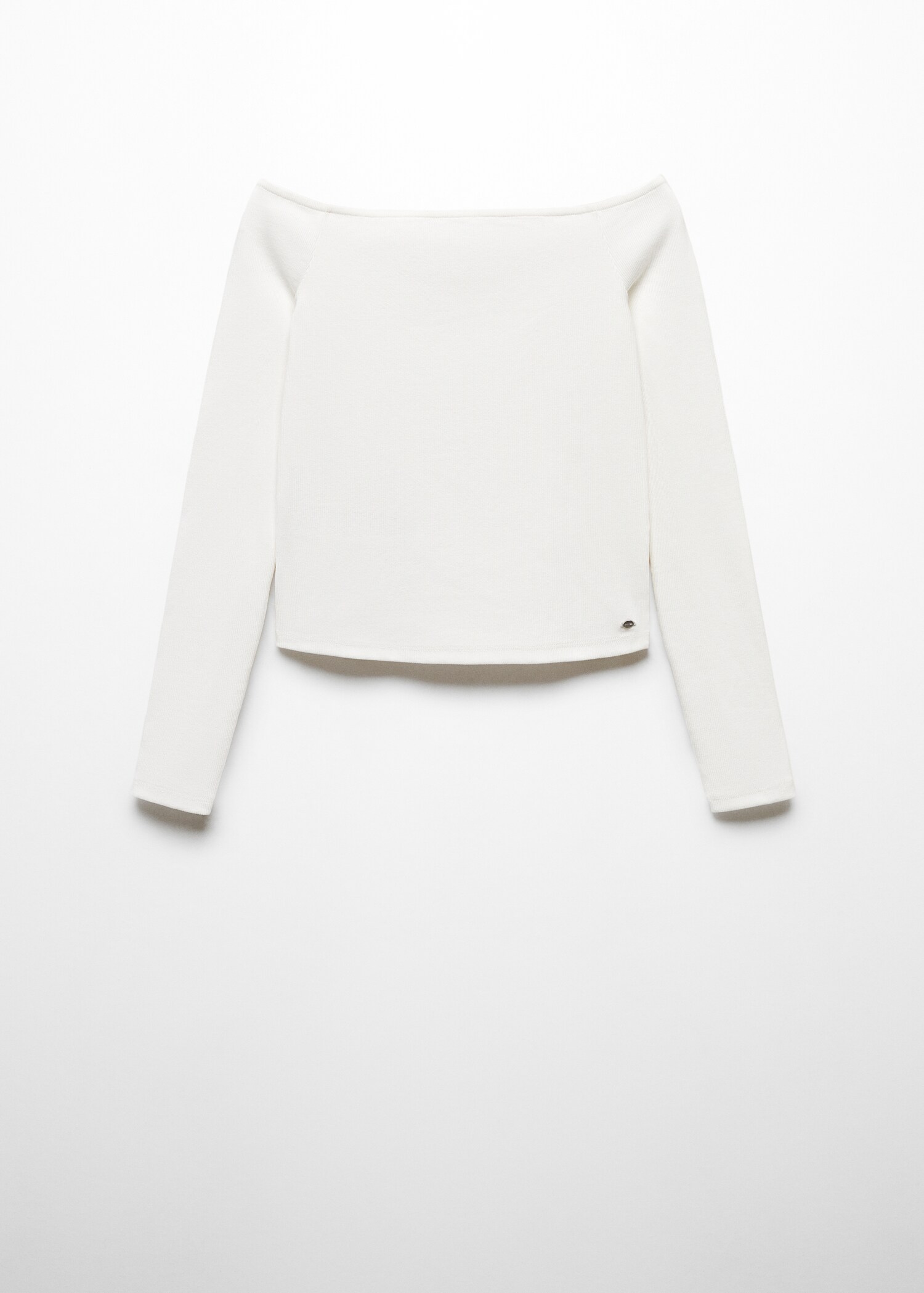 Camiseta canalé hombros descu - Artículo sin modelo
