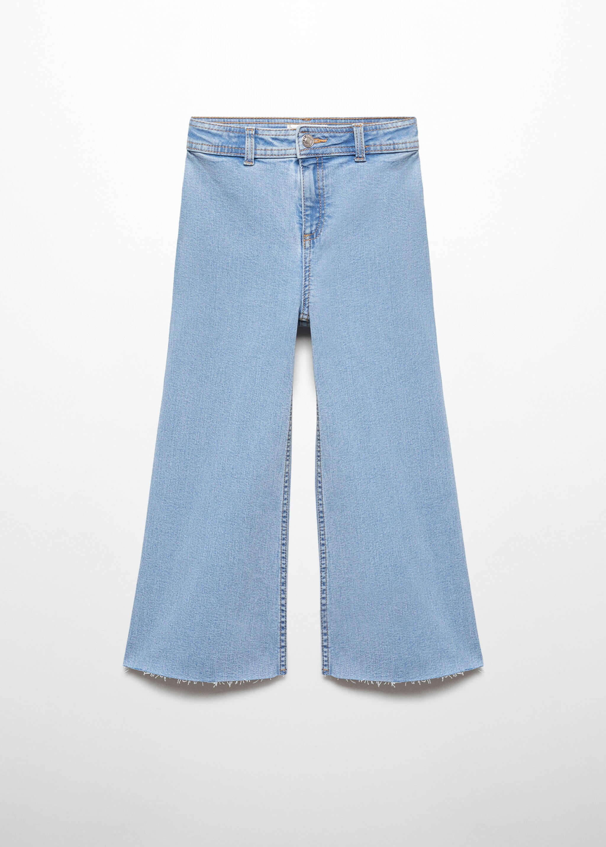 Jeans culotte tiro alto - Artículo sin modelo