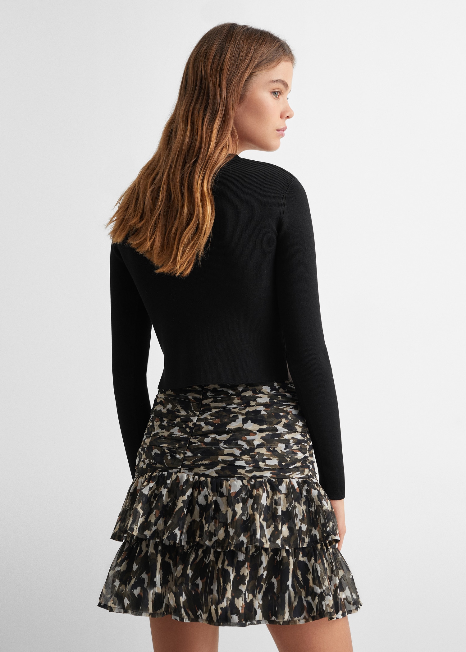 Pull-over en maille fine - Verso de l’article