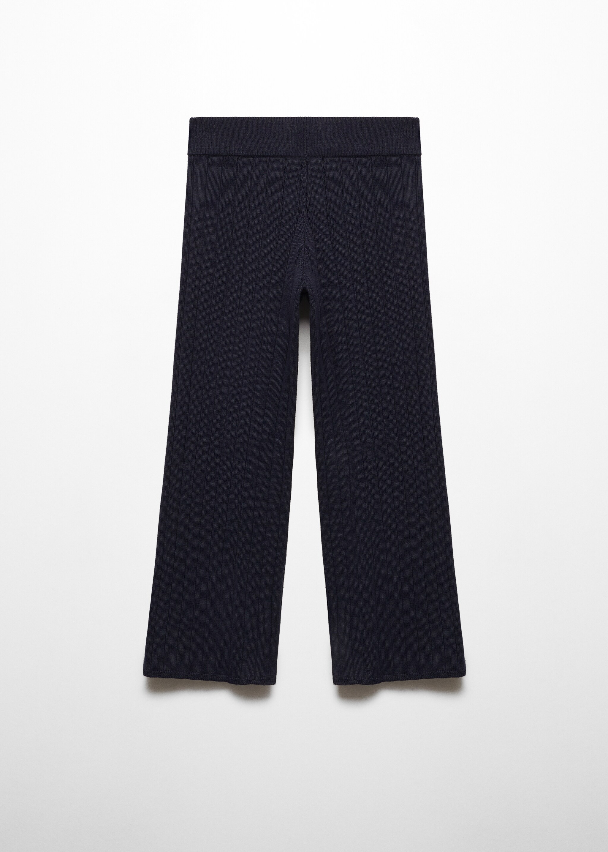 Cotton-knit trousers - Reverse of the article