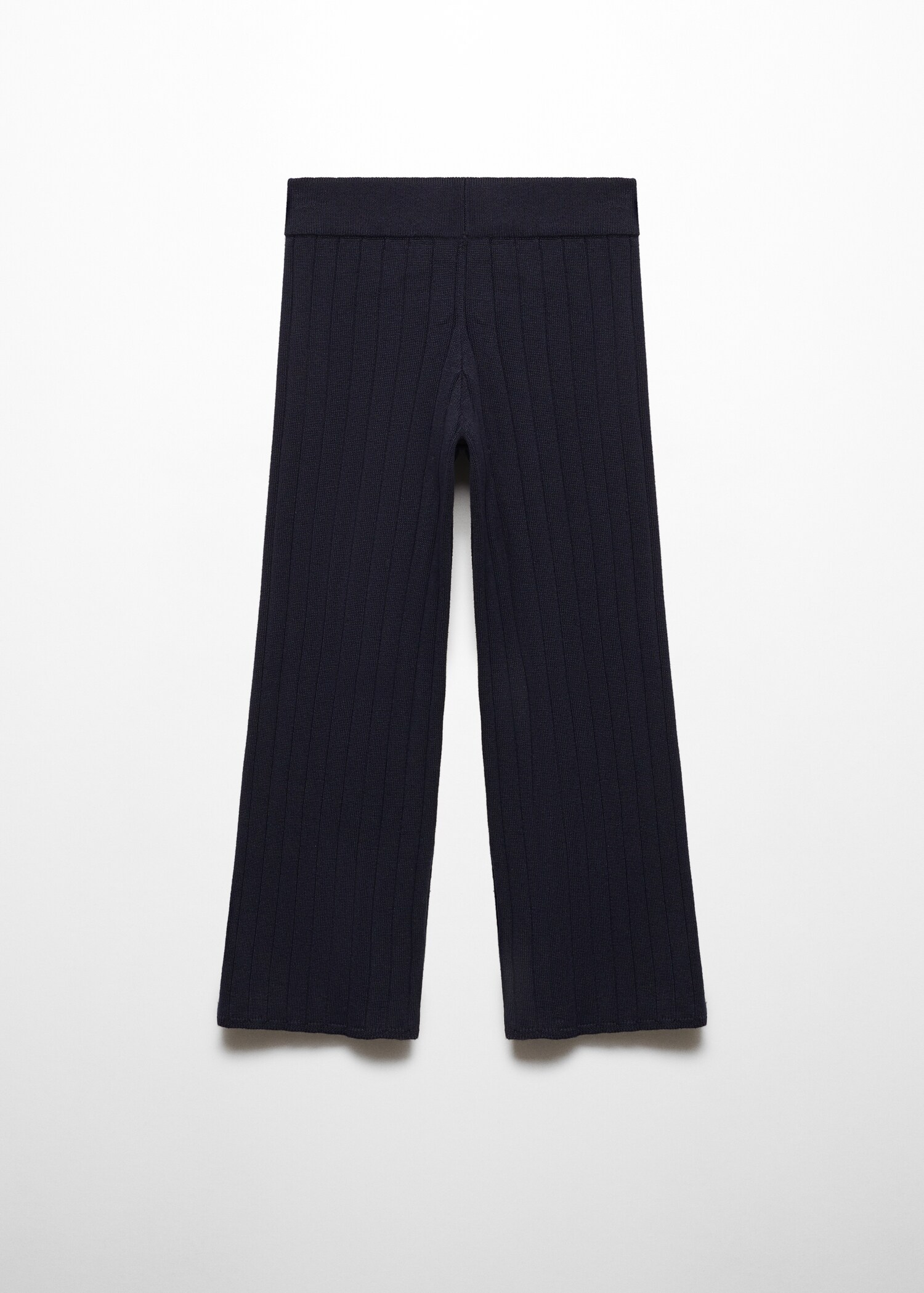 Cotton-knit trousers - Reverse of the article
