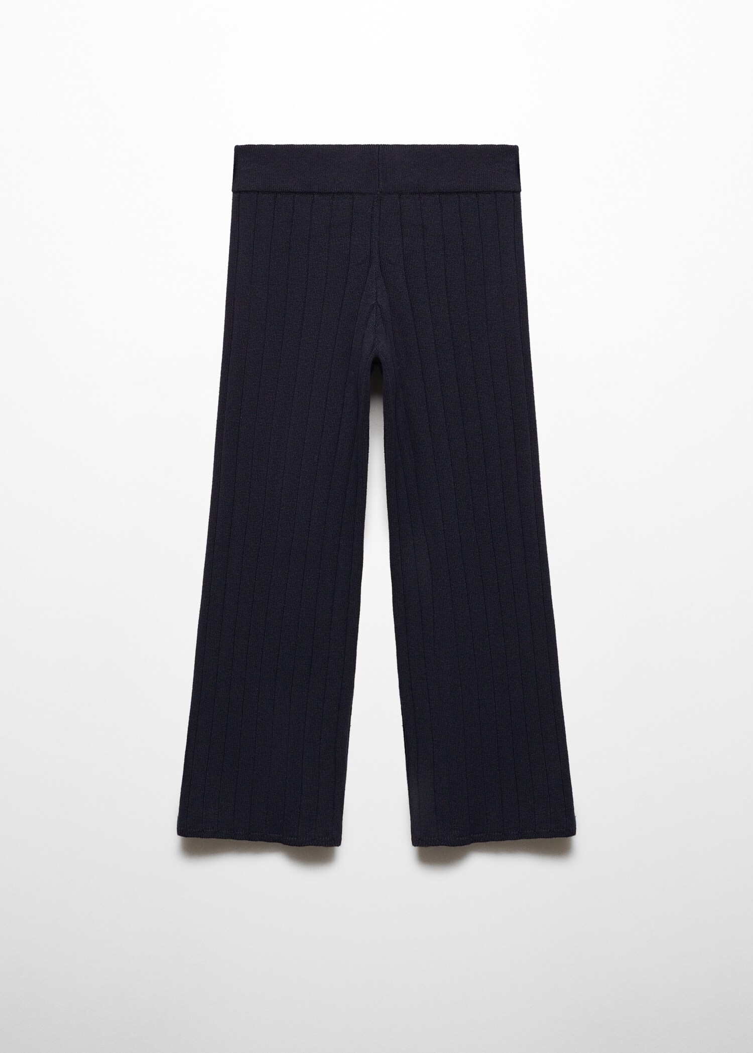 Cotton-knit trousers - Reverse of the article