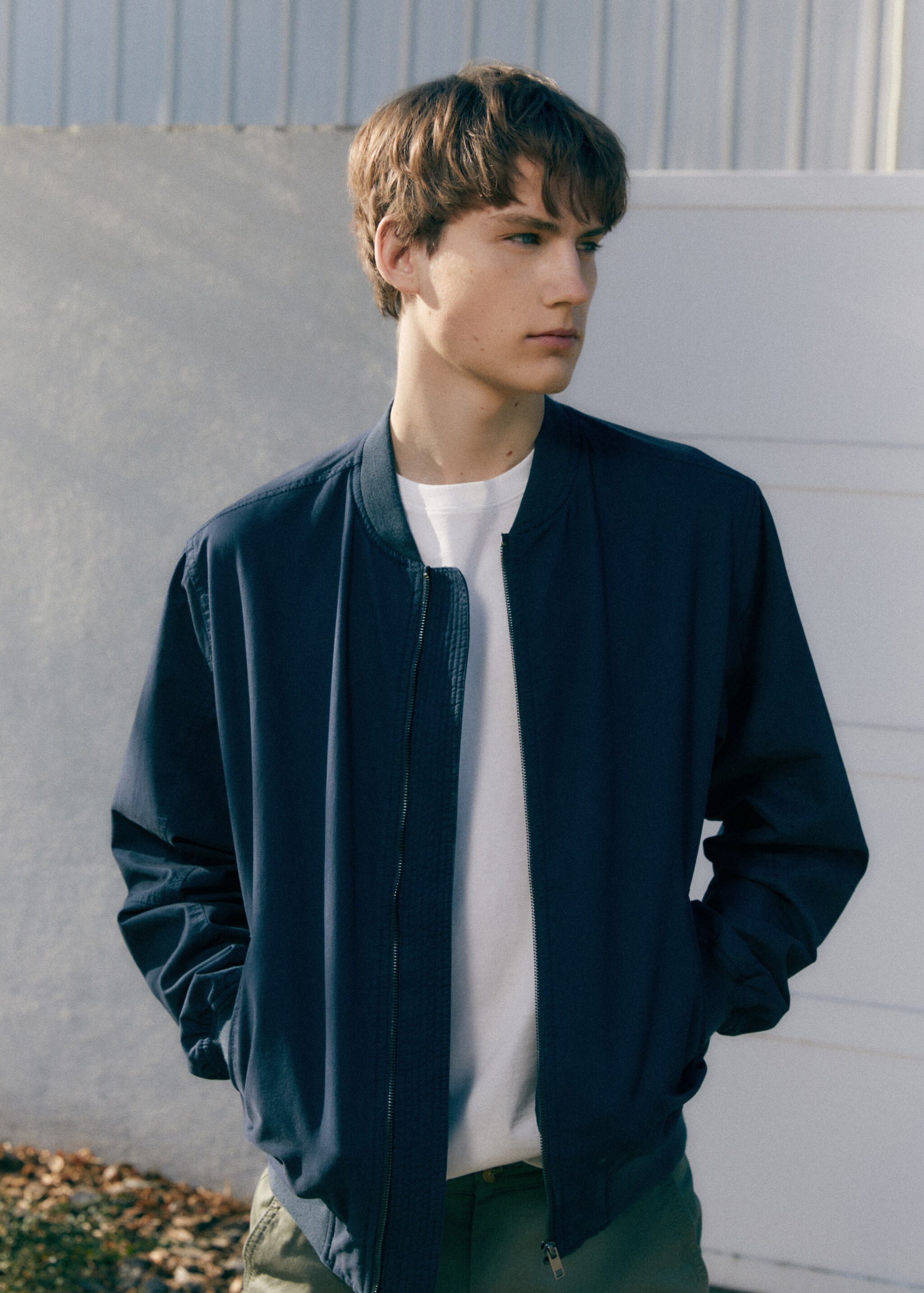 Cotton bomber jacket - Details of the article 5