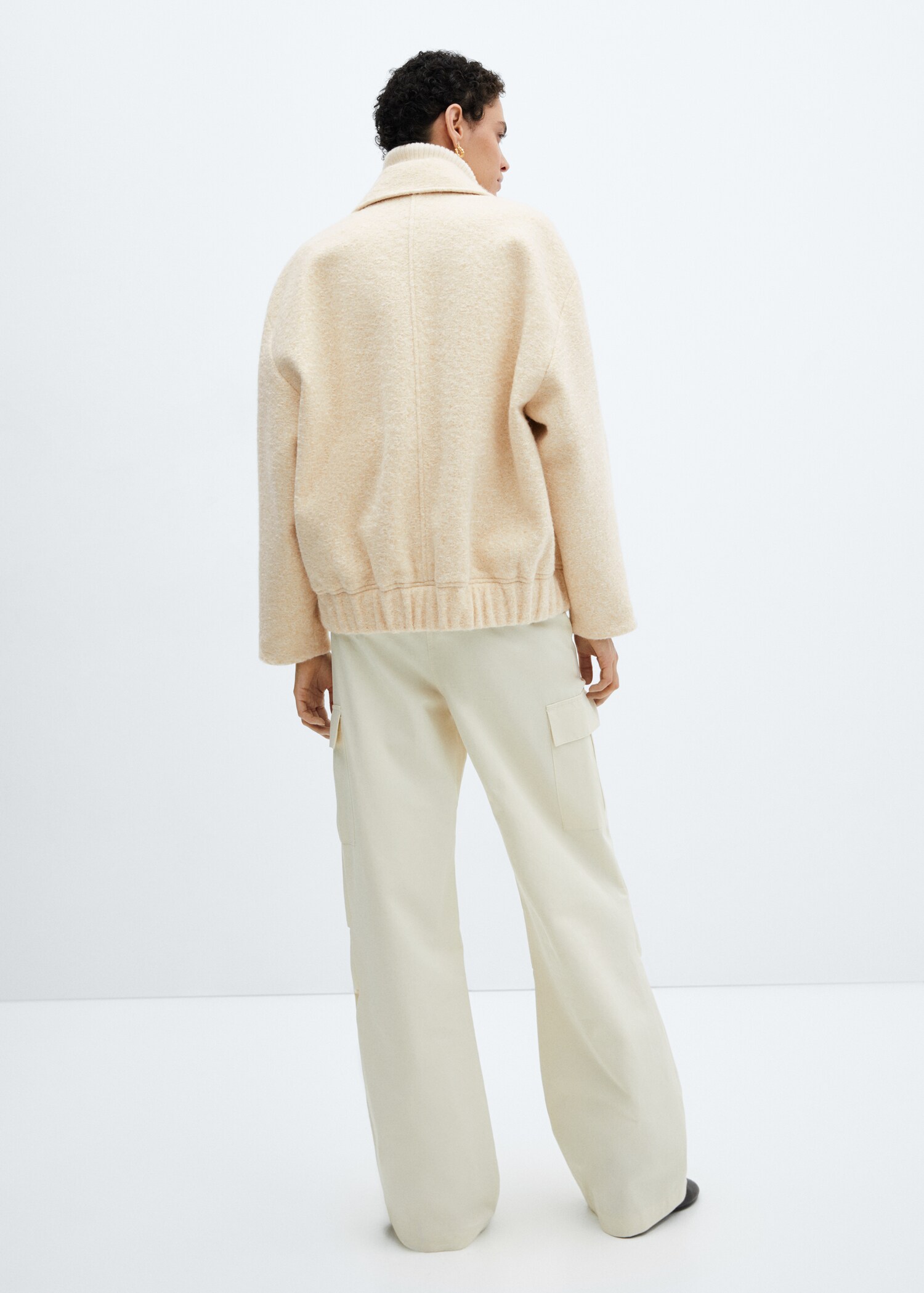 Veste bomber oversize - Verso de l’article