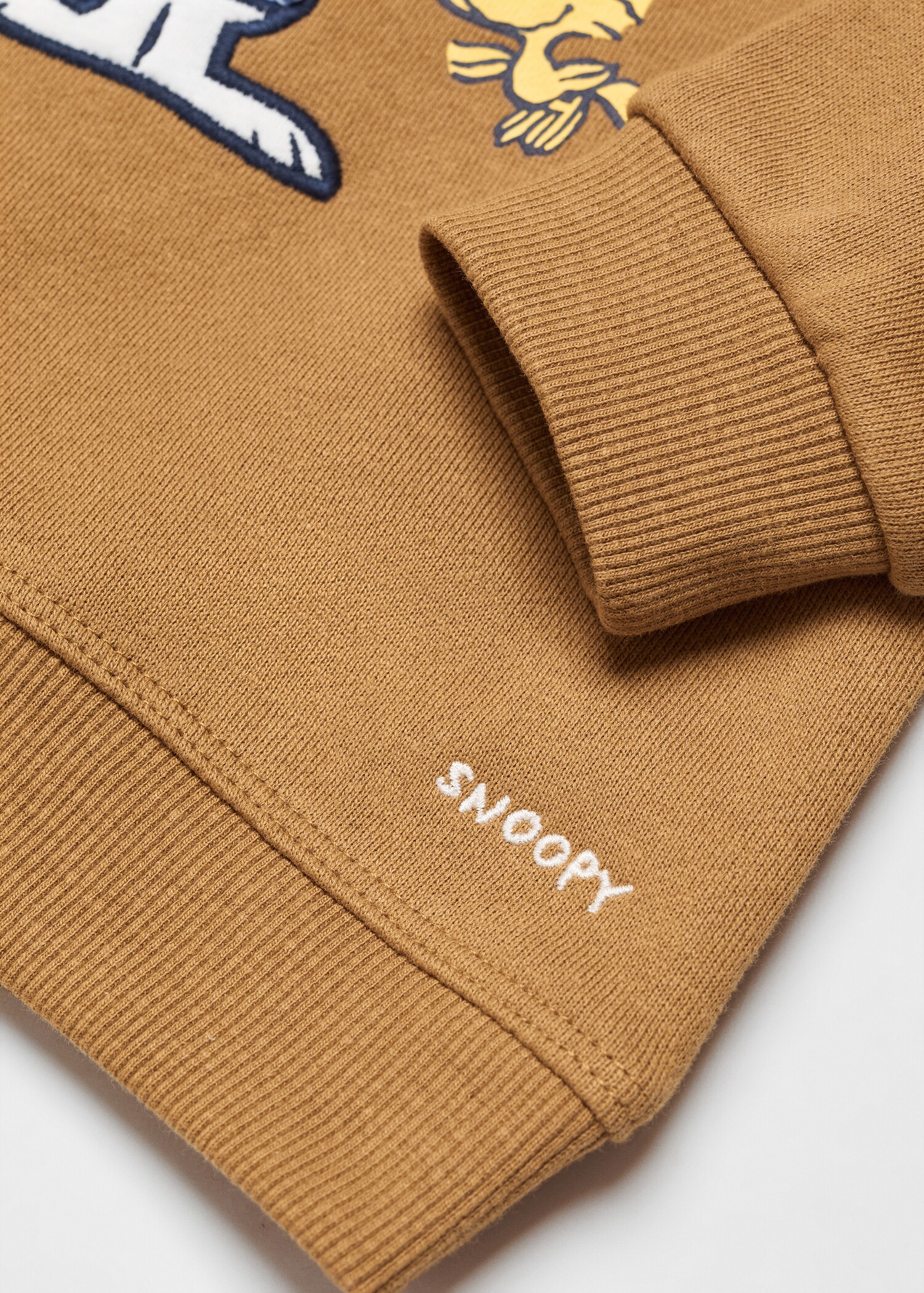 Snoopy textured sweatshirt - Details of the article 0