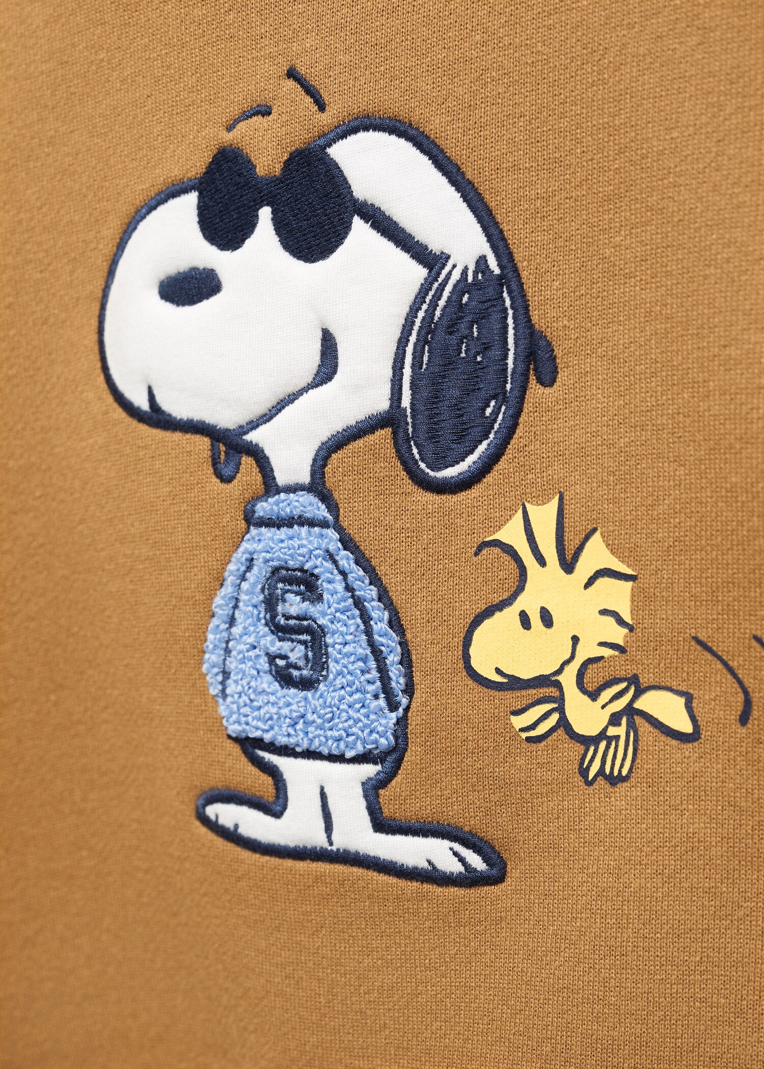Snoopy textured sweatshirt - Details of the article 8
