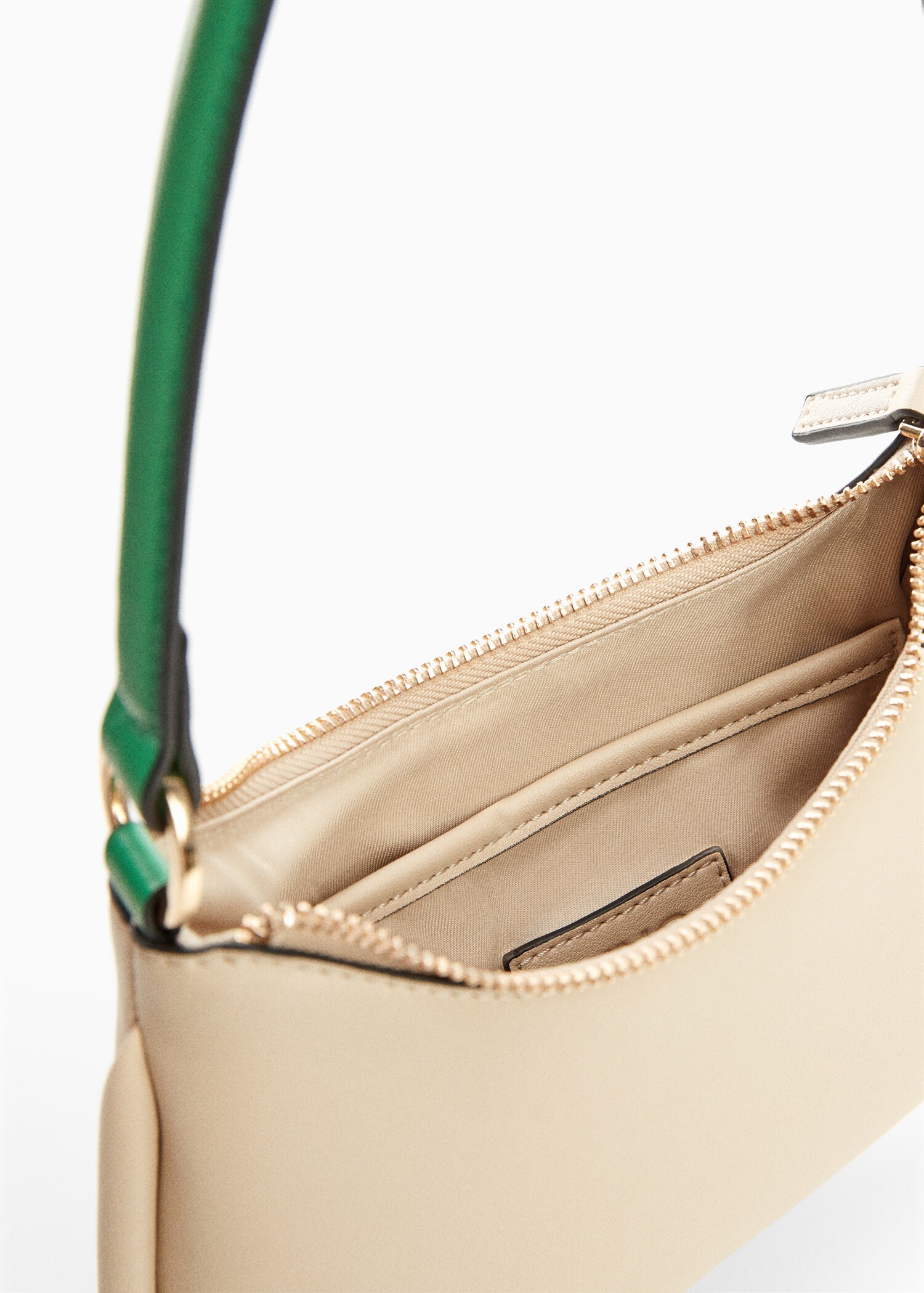 Bicolor shoulder bag - Details of the article 3