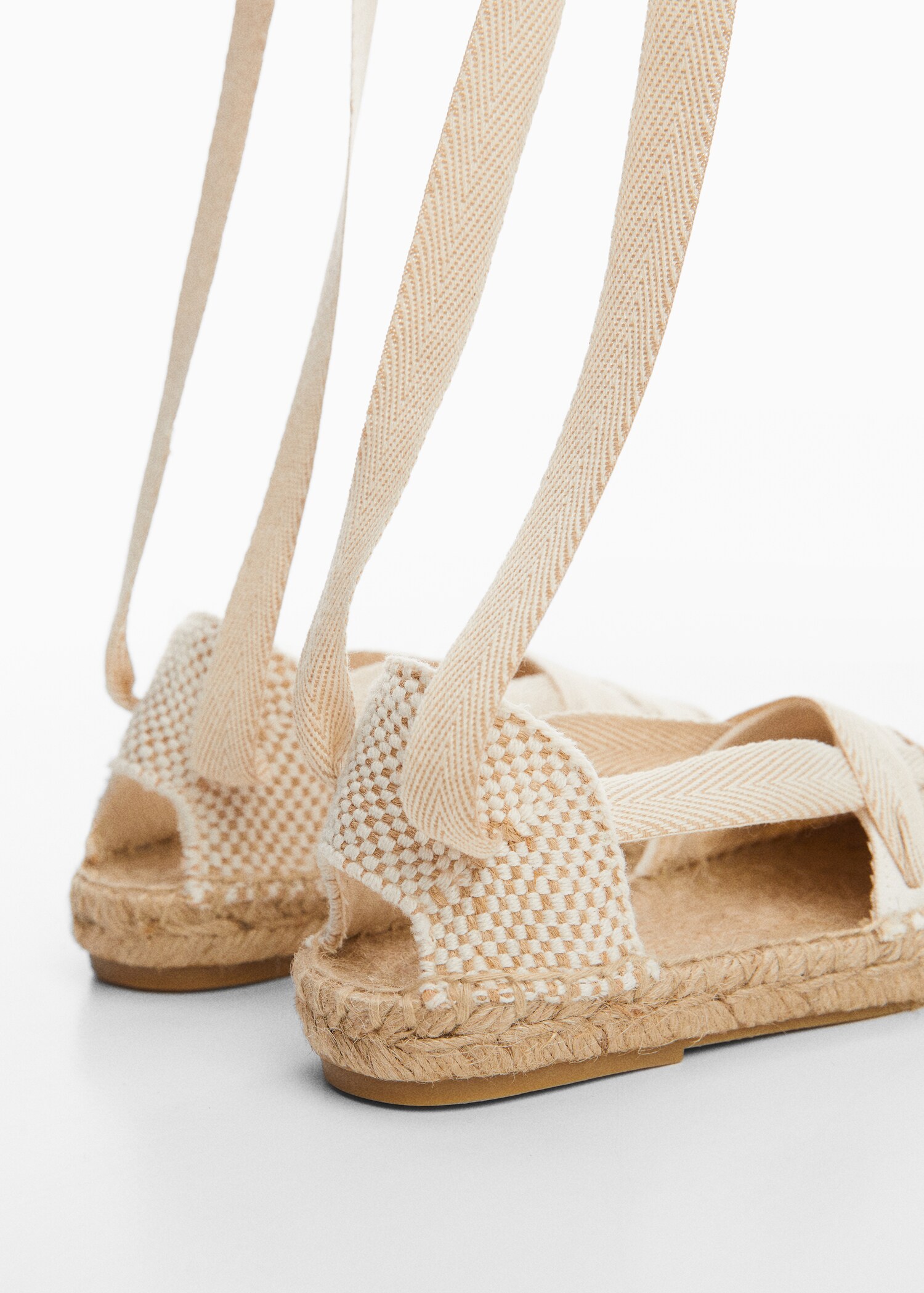 Espadrille ties - Details of the article 1