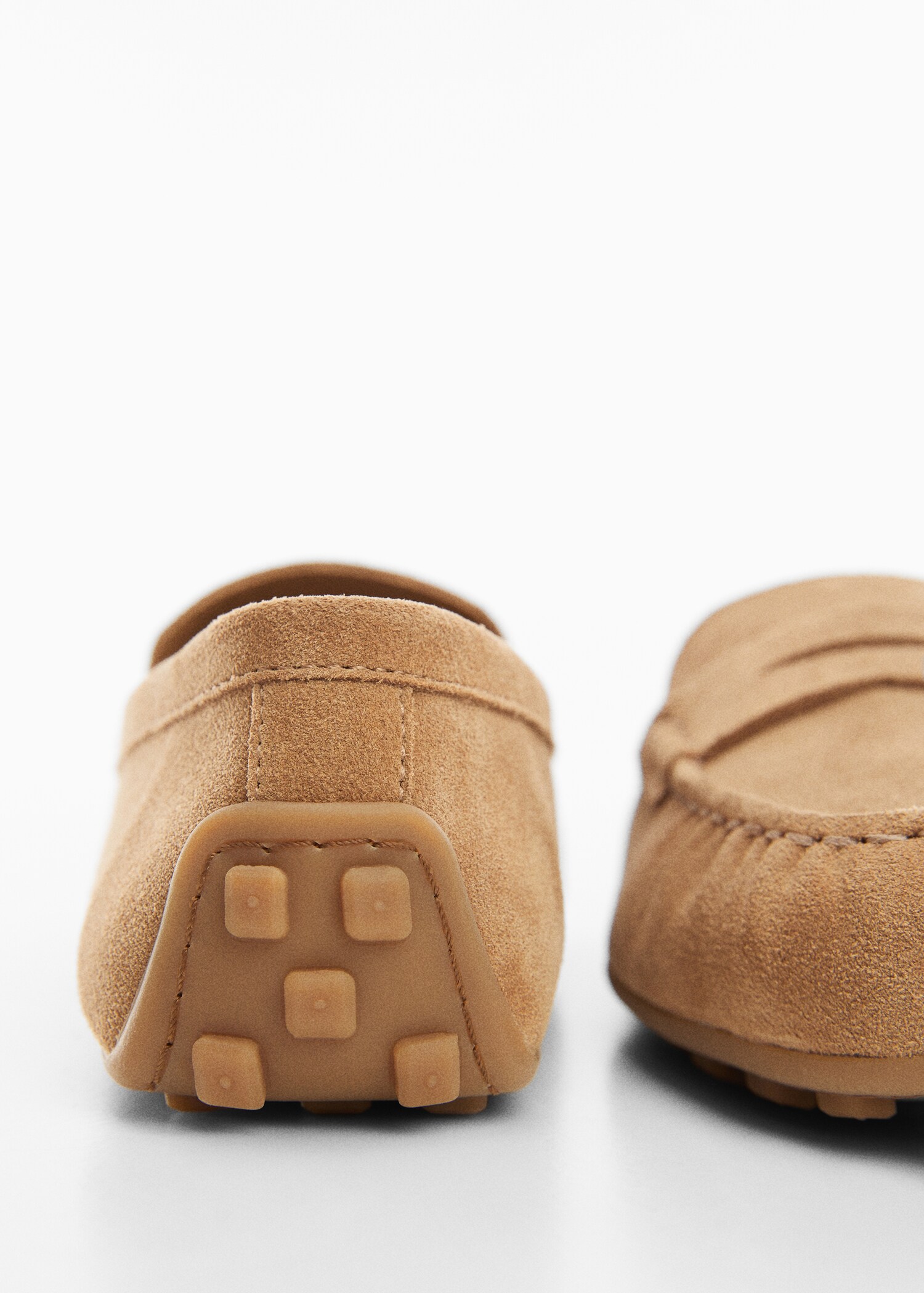 Suede leather moccasin - Details of the article 1