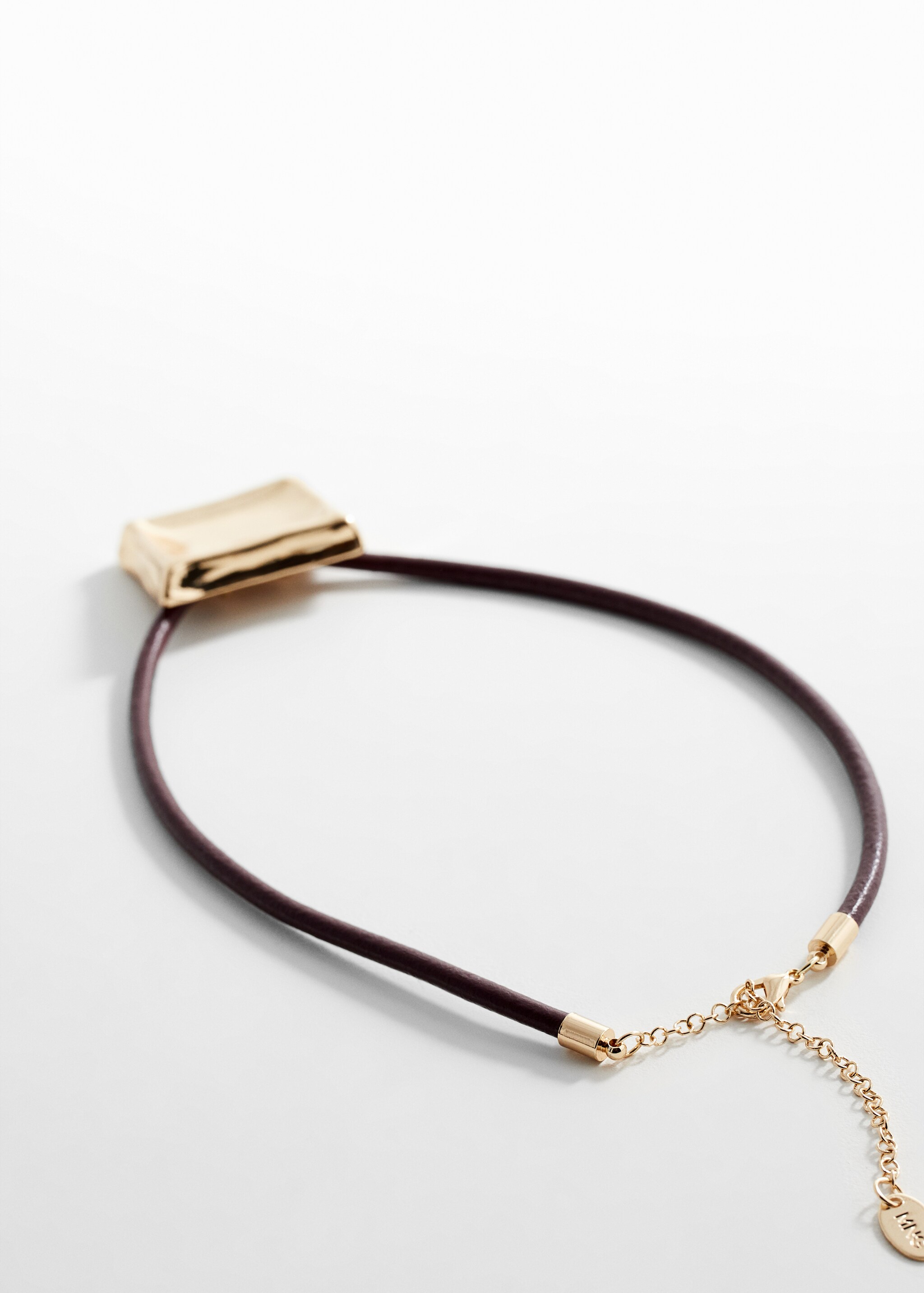 Leather cord necklace - Details of the article 1