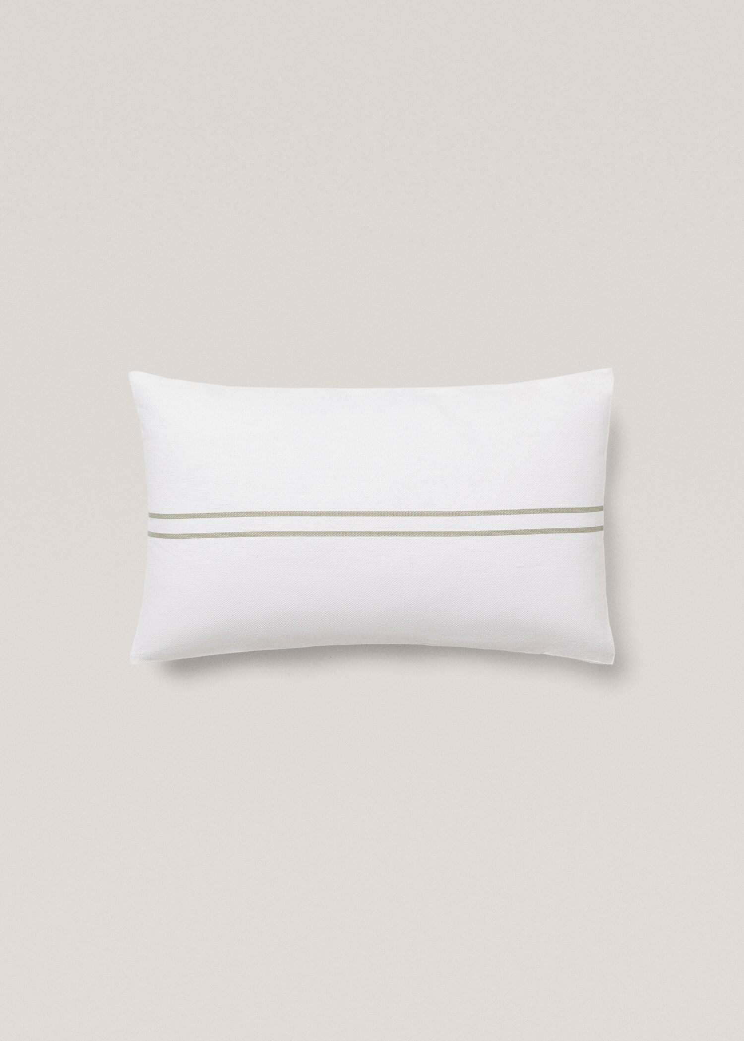 Stripes cotton cushion case 30x50cm - Article without model