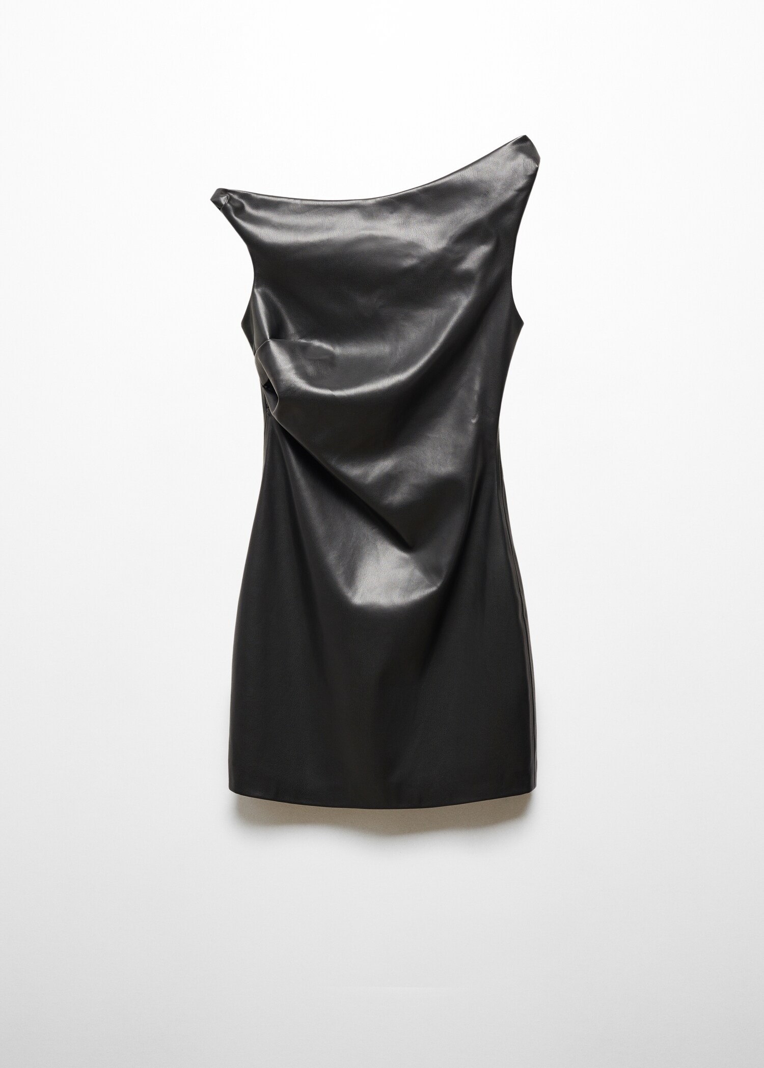 Robe courte similicuir - Article sans modèle