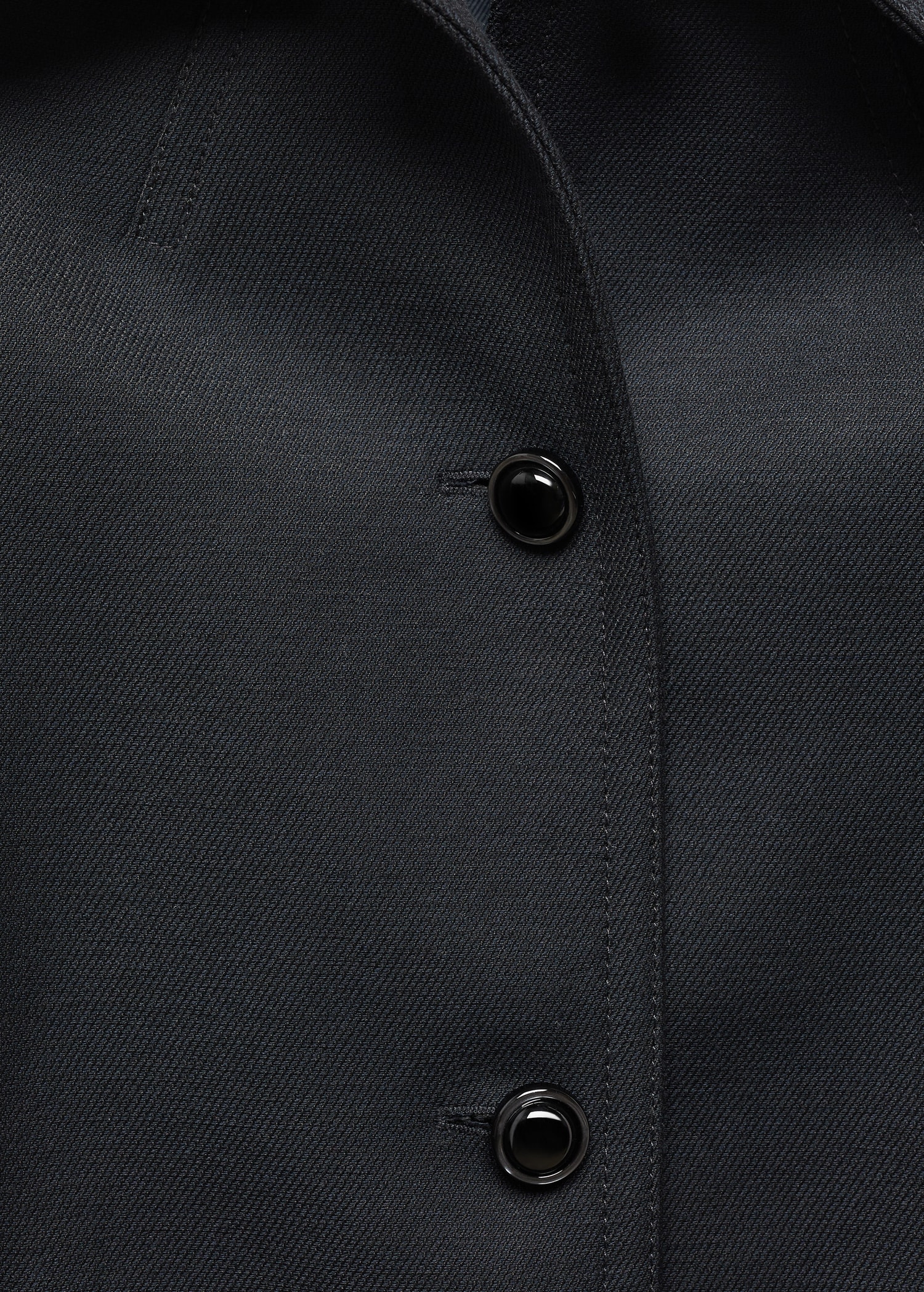 Shirt collar button coat - Details of the article 8