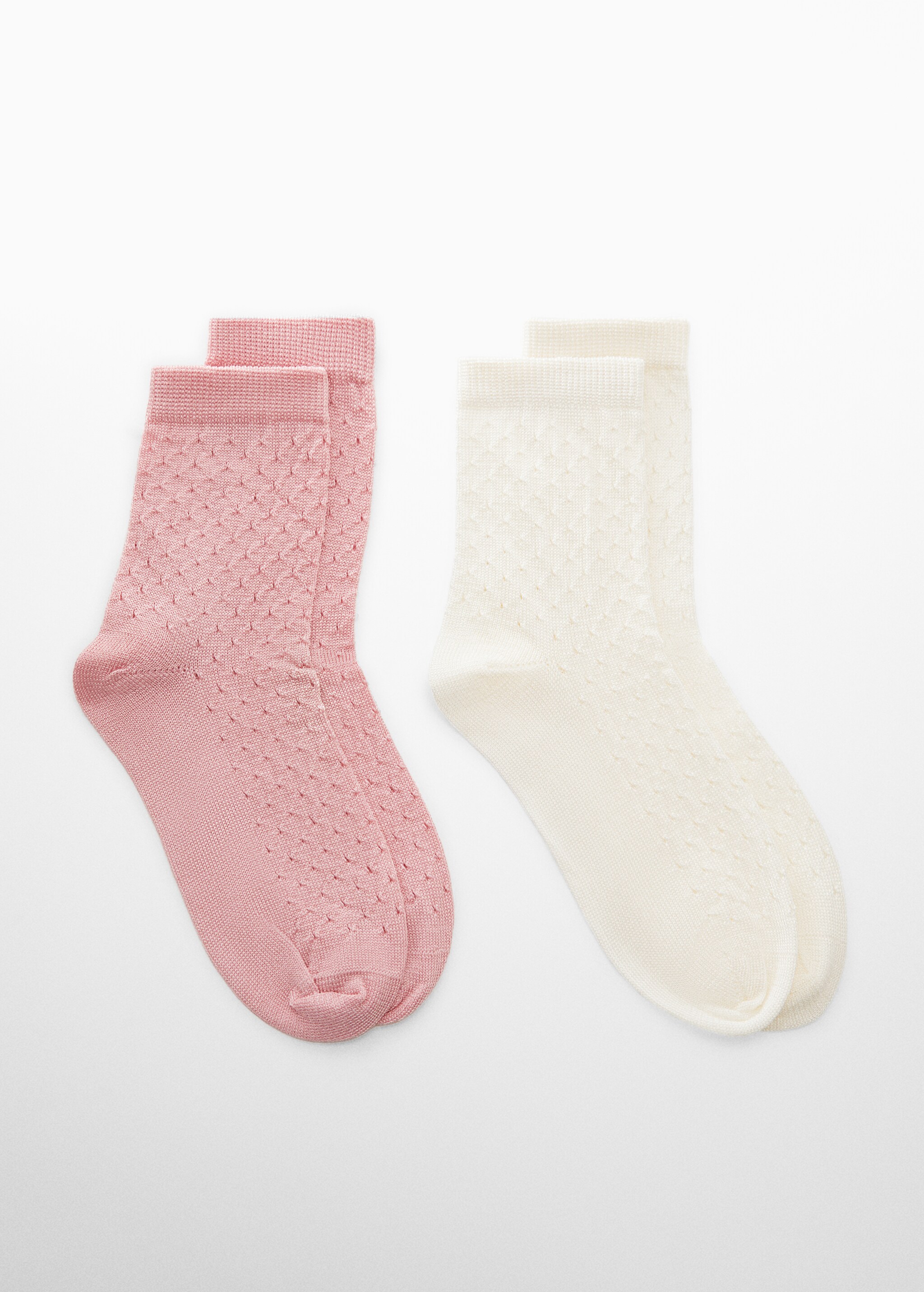2 knit socks pack - Article without model