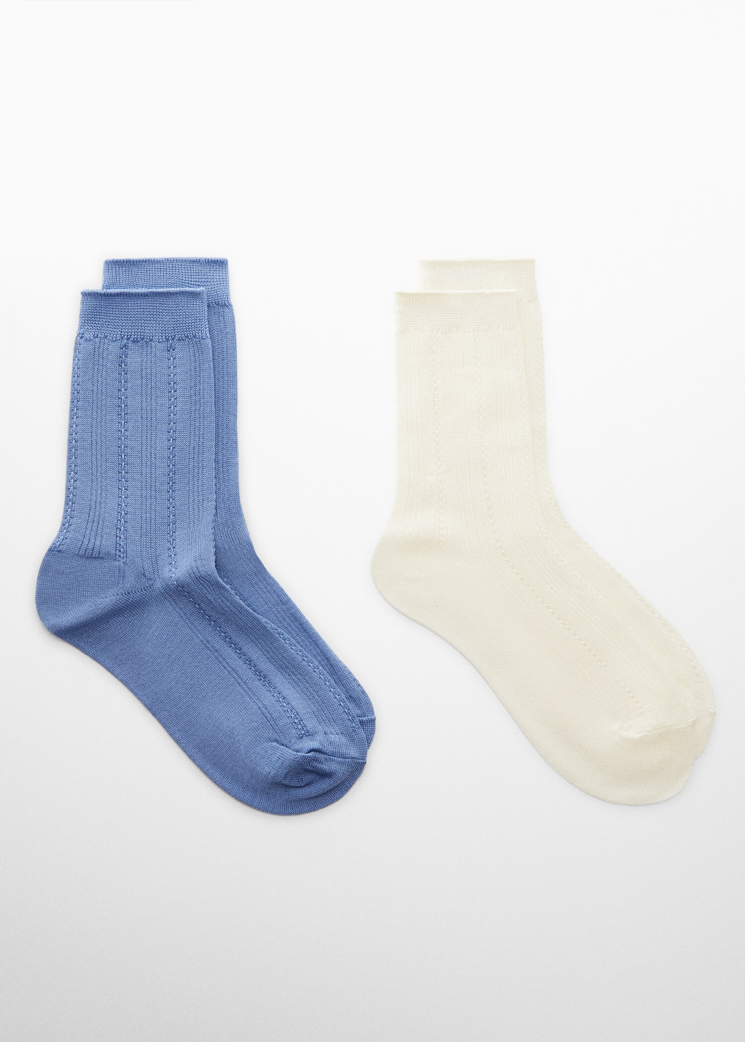 2 knit socks pack - Article without model