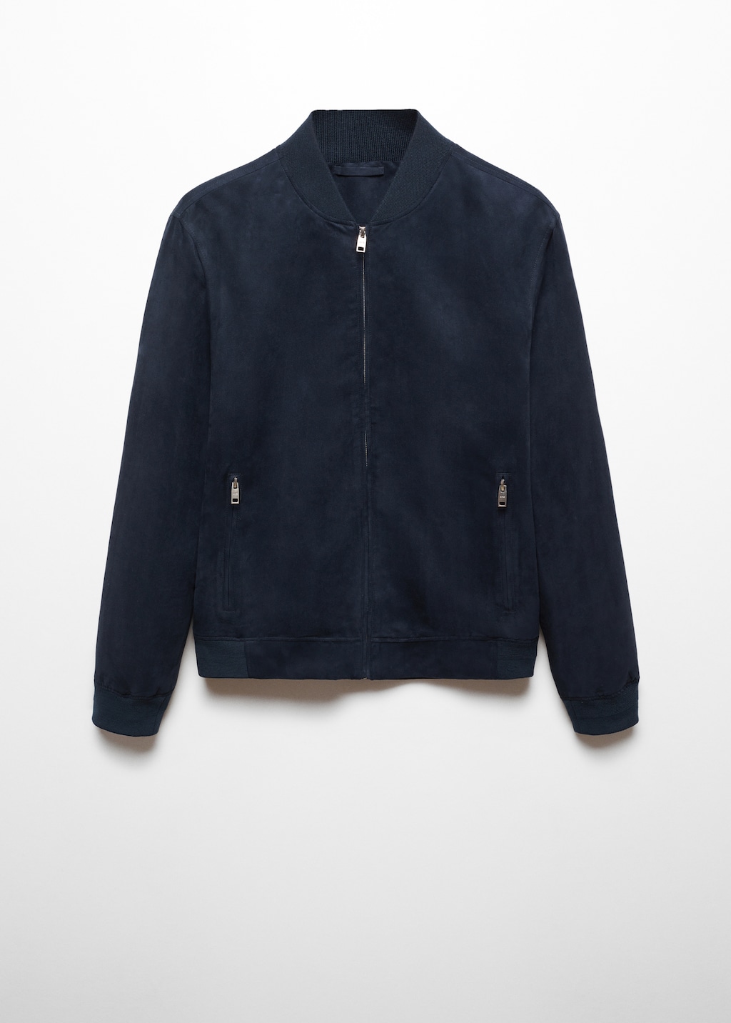 Linen lyocell bomber jacket