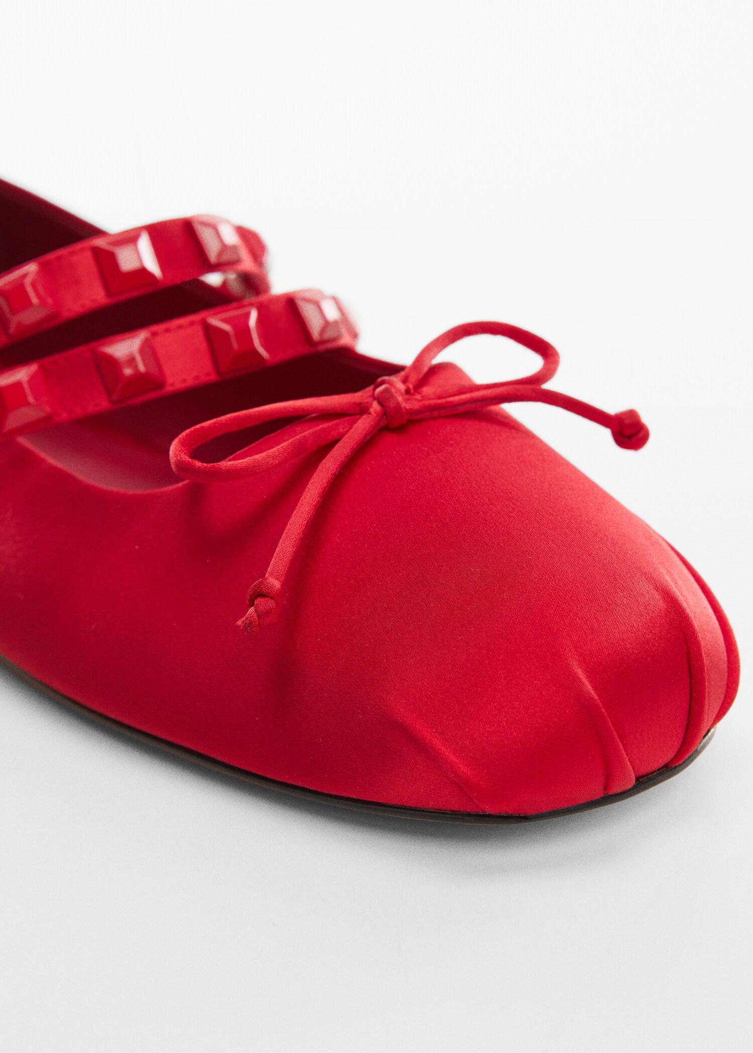 Bailarina satinada tachuelas - Detalle del artículo 2
