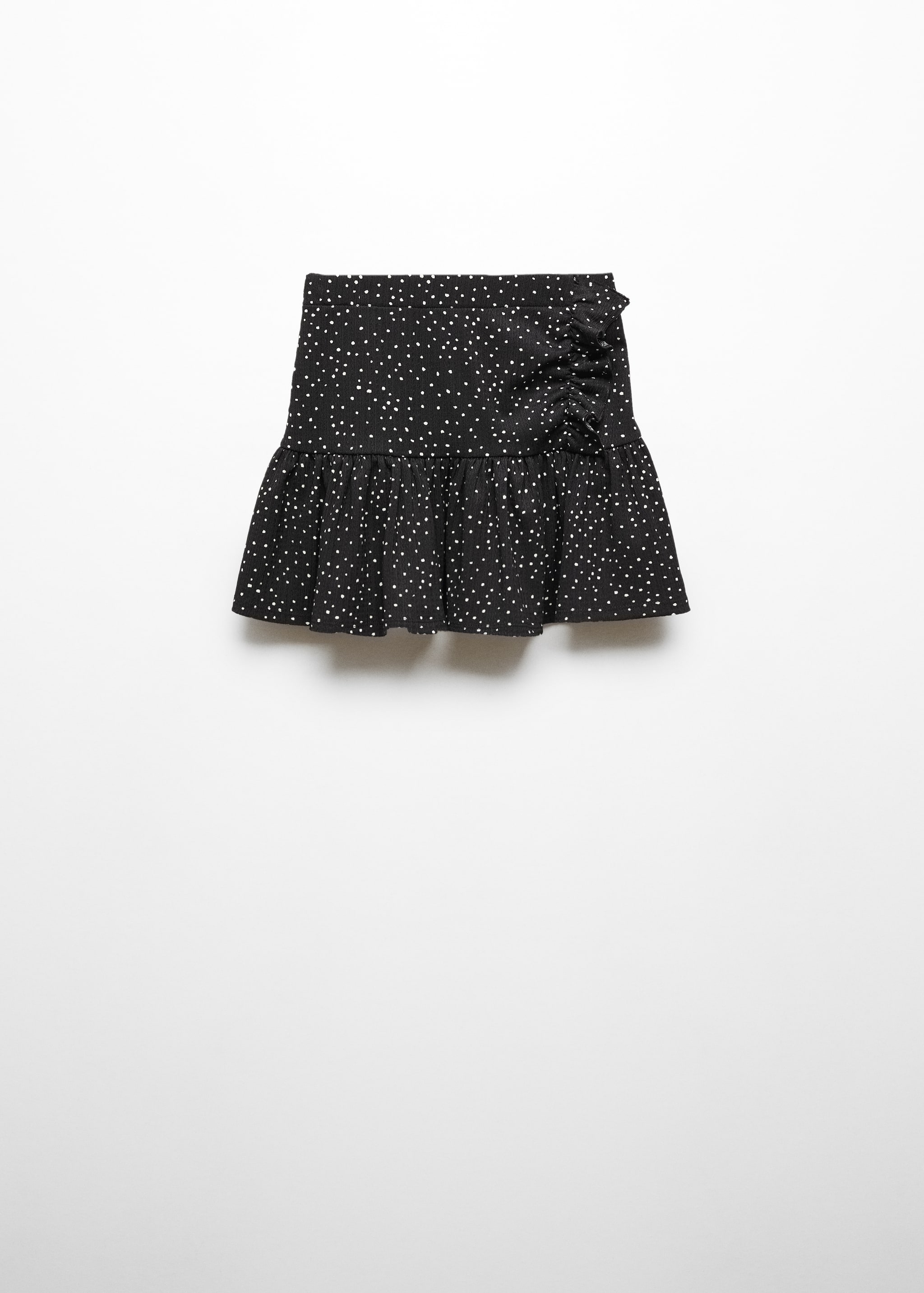 Ruffled polka dot skirt - Article without model