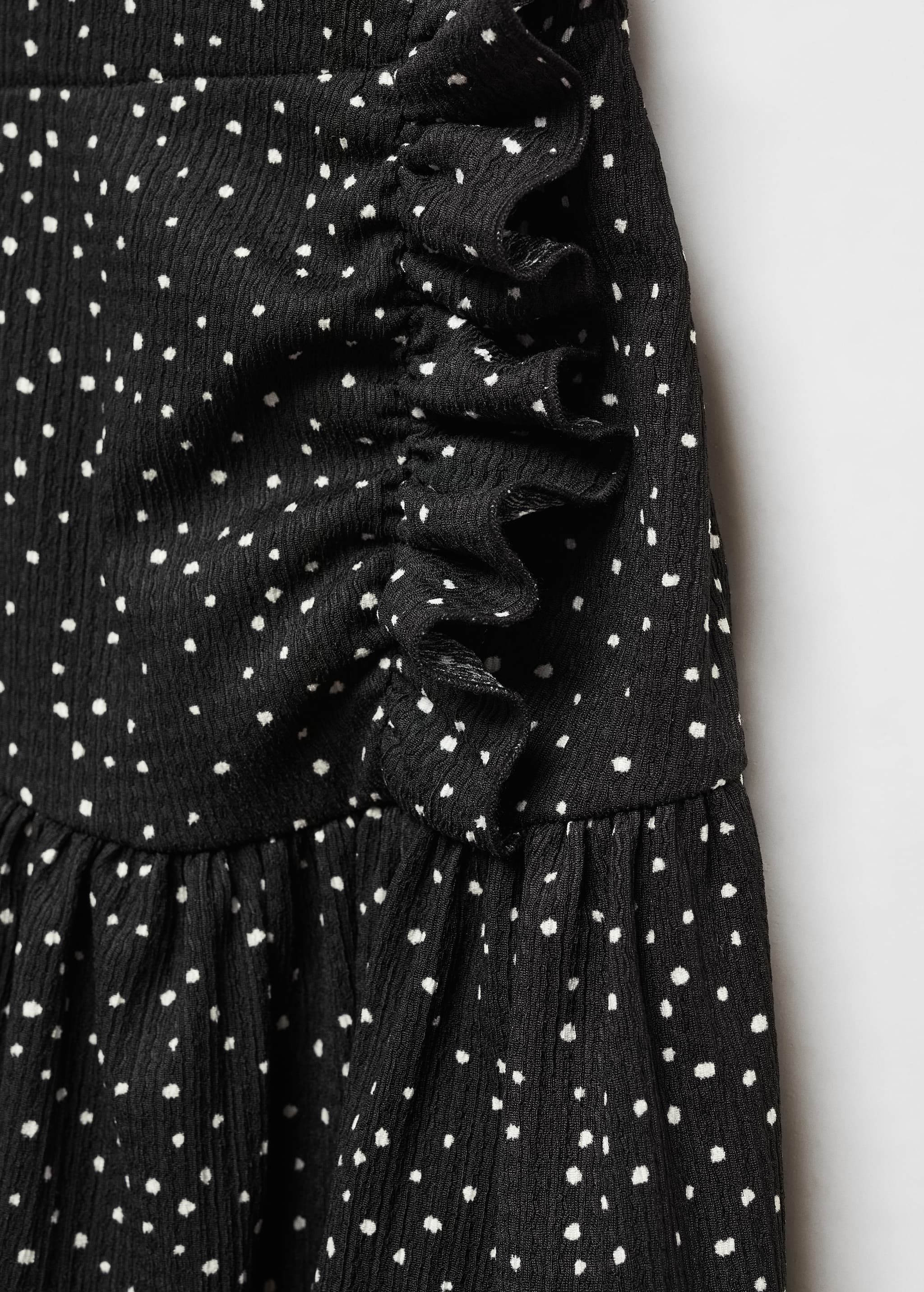 Ruffled polka dot skirt - Details of the article 8