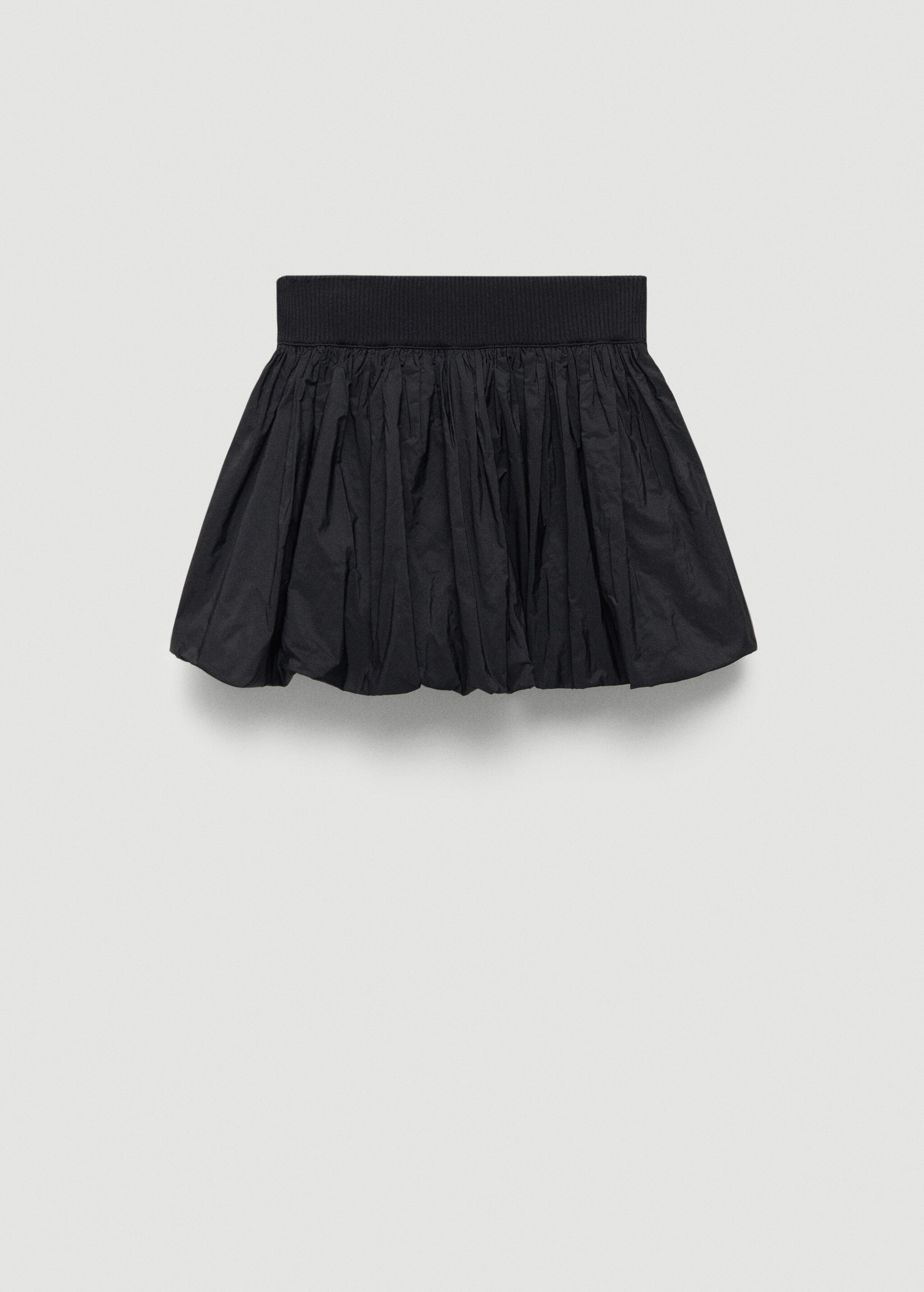 Mini-skirt with ruffed hem  - Article without model