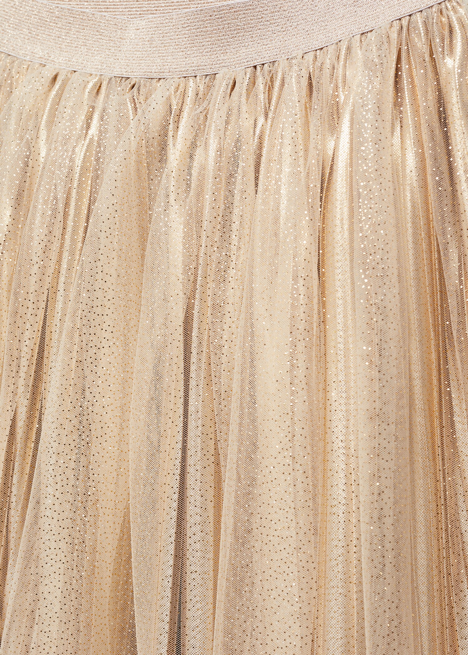 Metallic tulle skirt - Details of the article 8