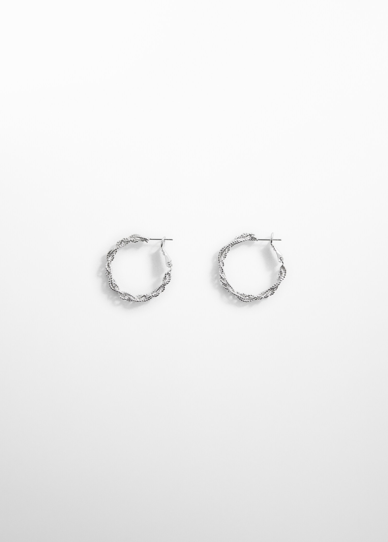 Circle hoop earrings - Товар без моделі
