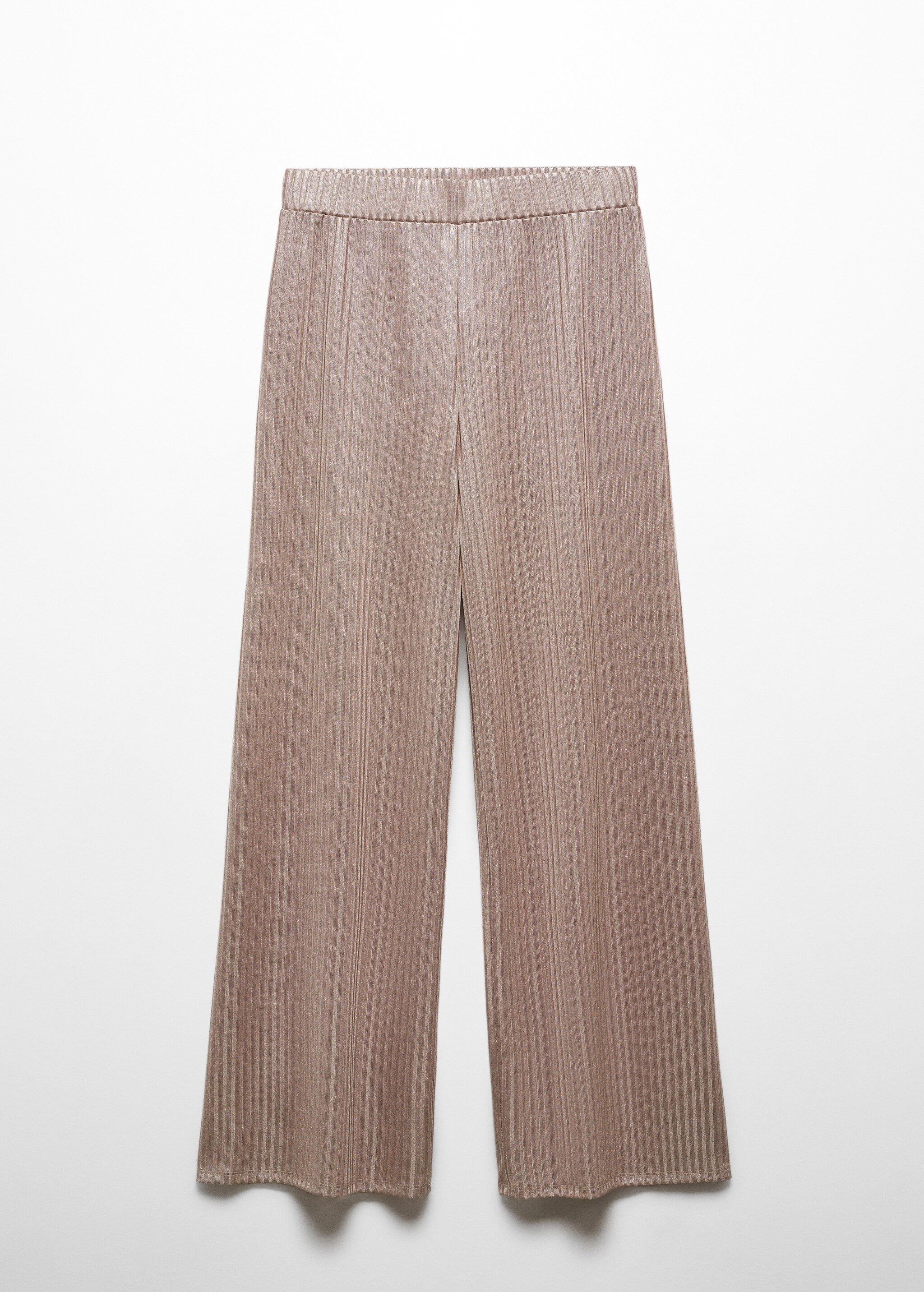 Wideleg pants with elastic waist - Article without model