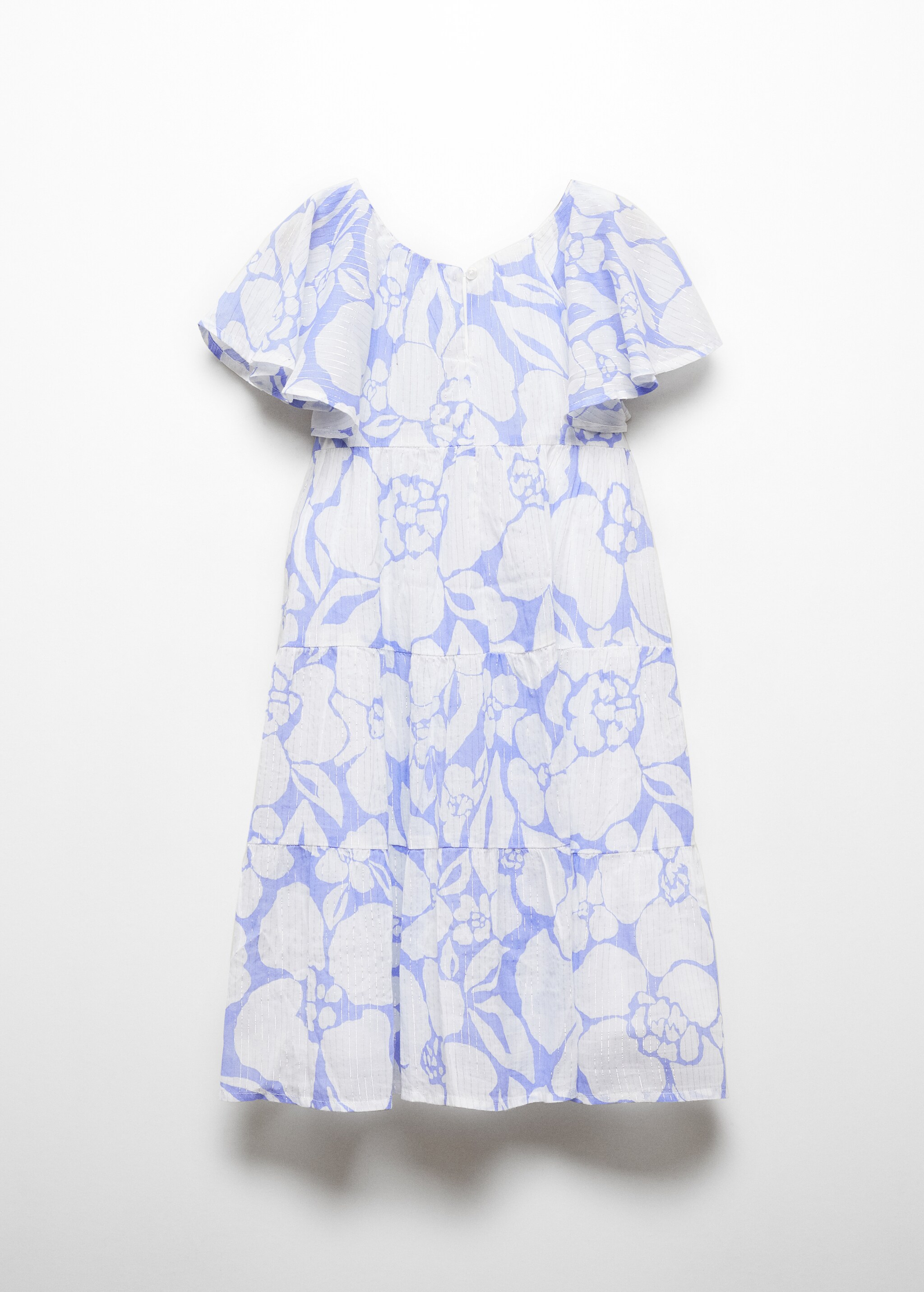 Printed cotton dress - Reverse of the article