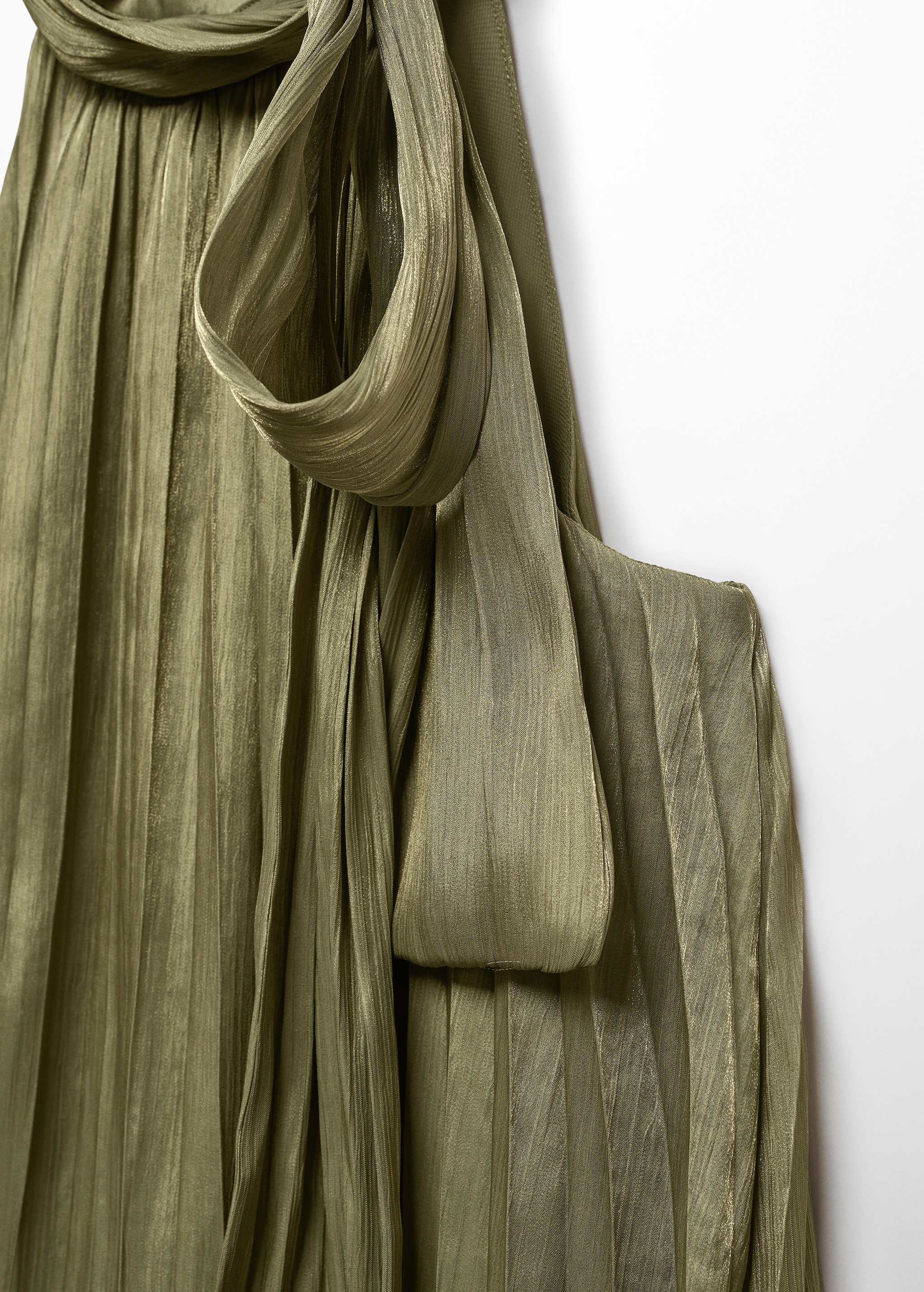 Pleated bow blouse - Details of the article 8