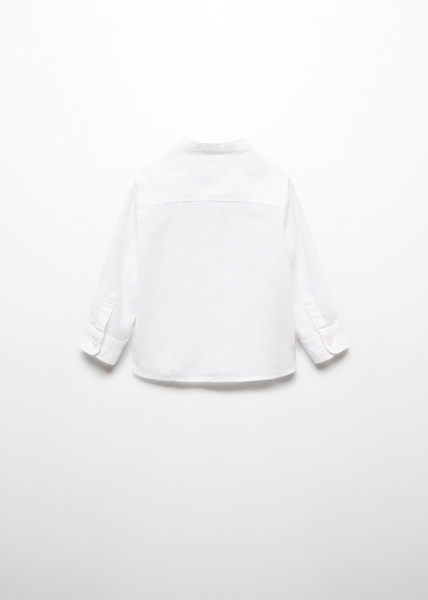 Camisa lino cuello mao - Reverso del artículo