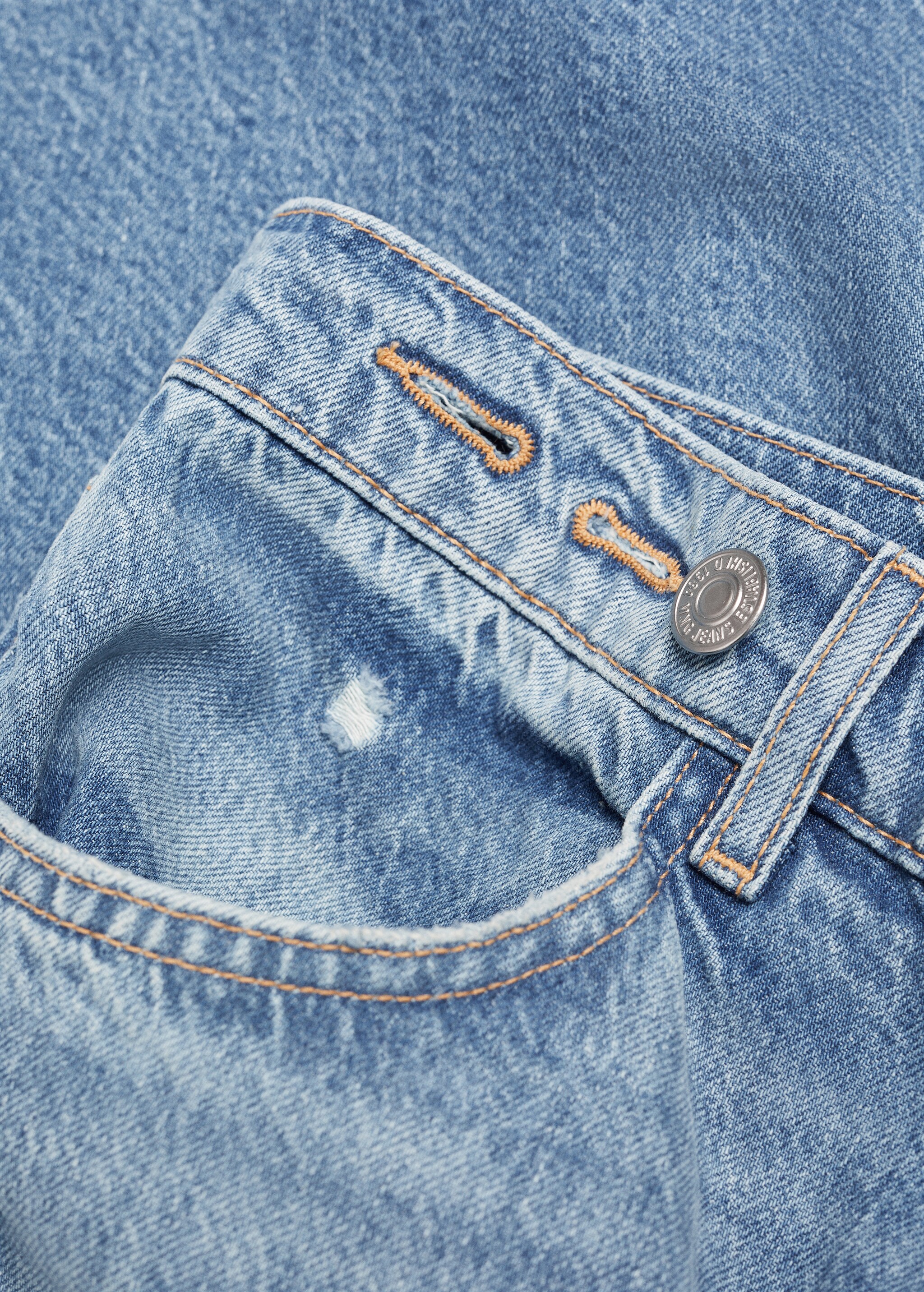 Jeans wideleg loose tiro medio - Detalle del artículo 8