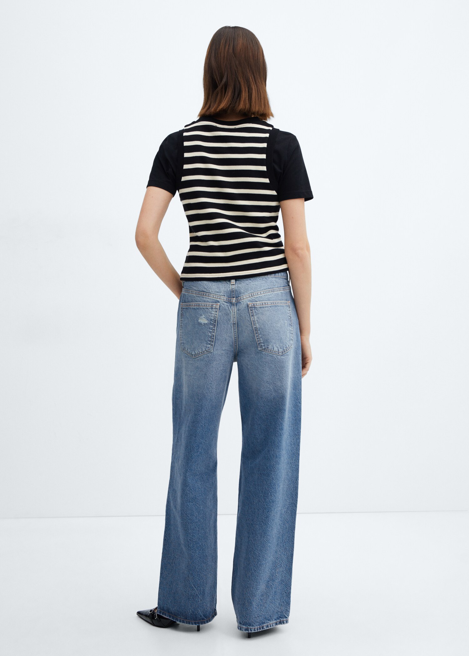 Jean wideleg loose taille normale - Verso de l’article