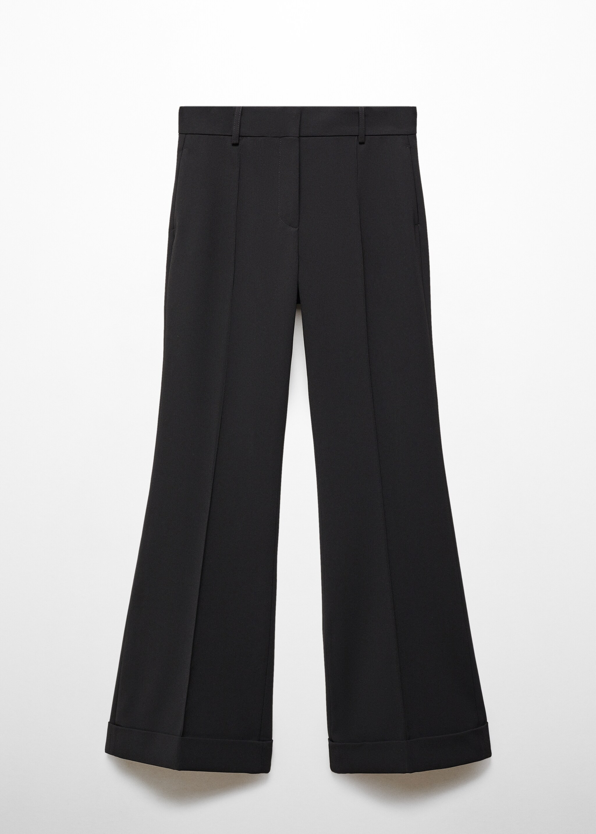 Mid-rise flared pants - Article without model