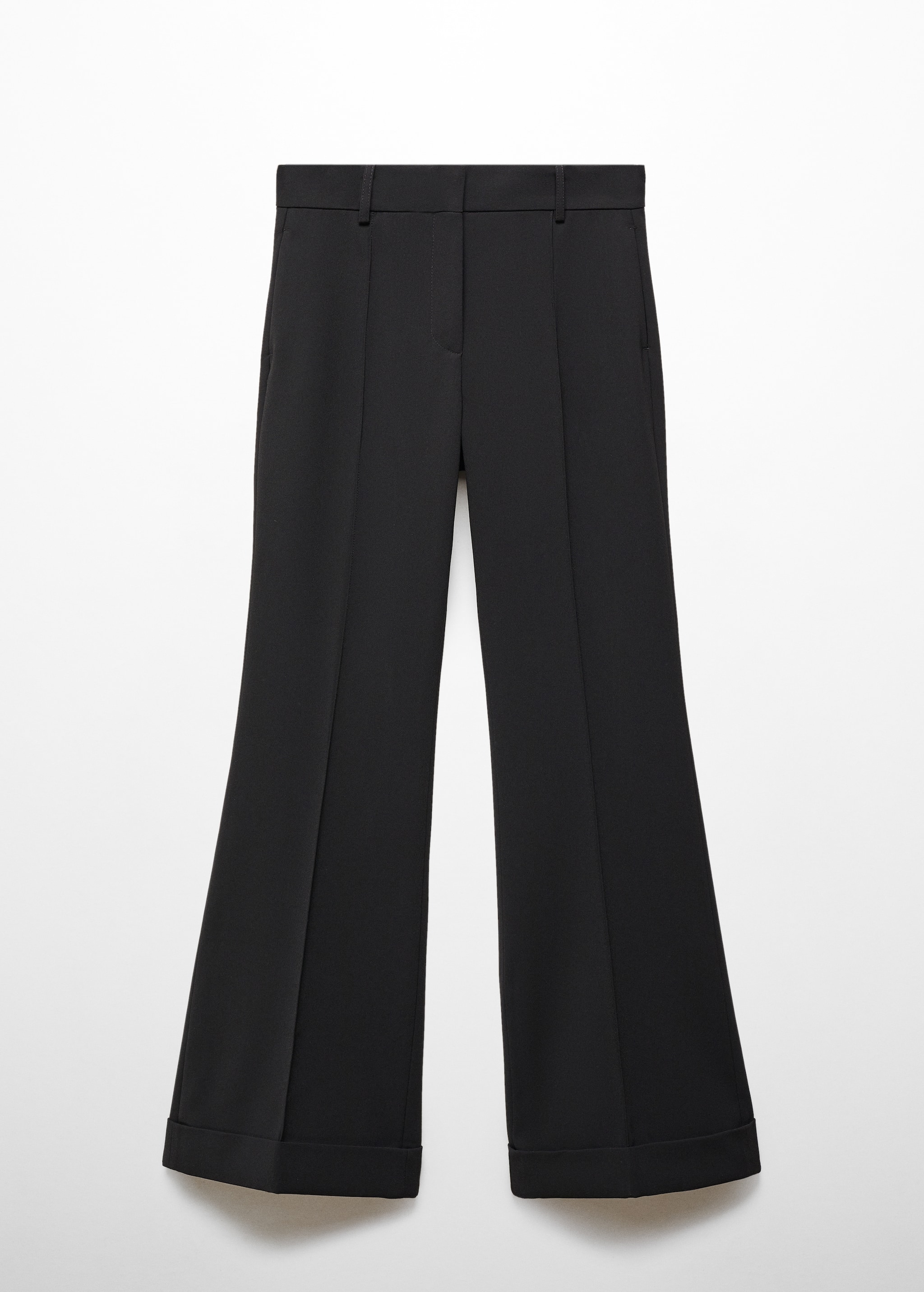 Mid-rise flare trousers - Article without model