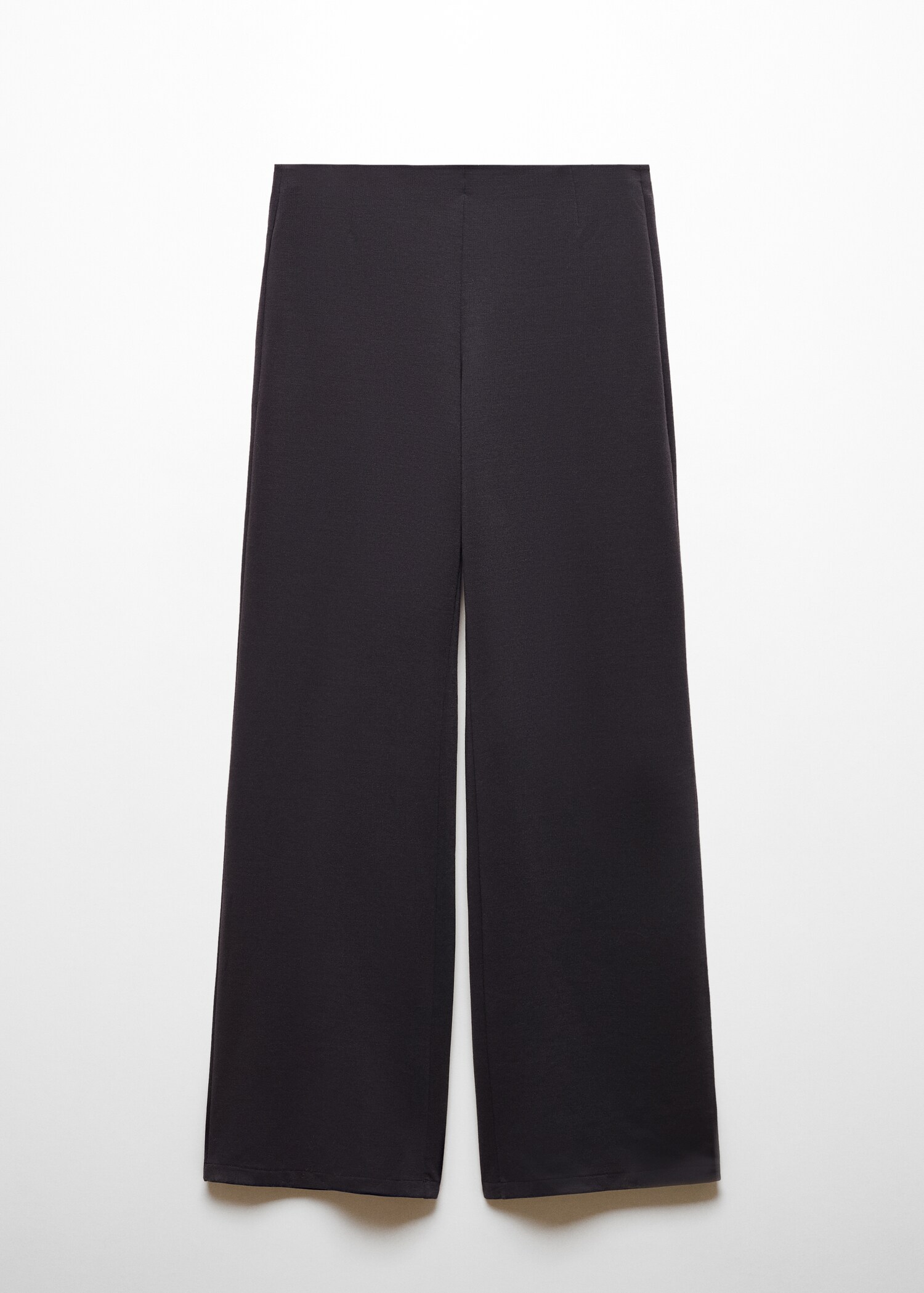 High-rise knitted trousers - Article without model