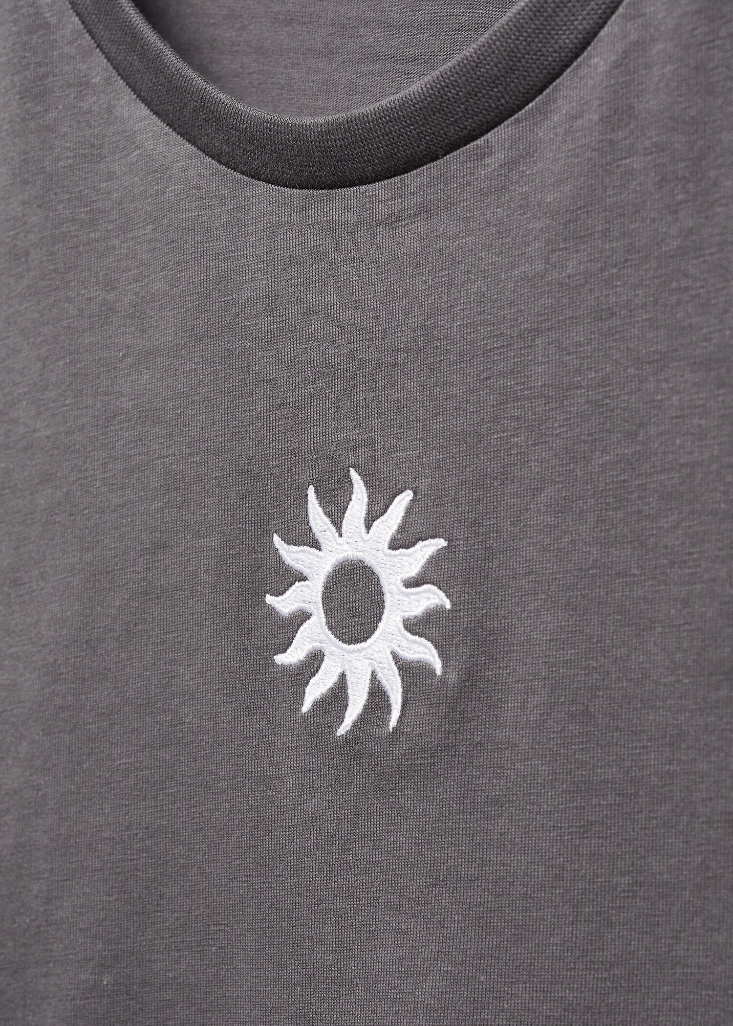 Printed cotton-blend T-shirt - Details of the article 8